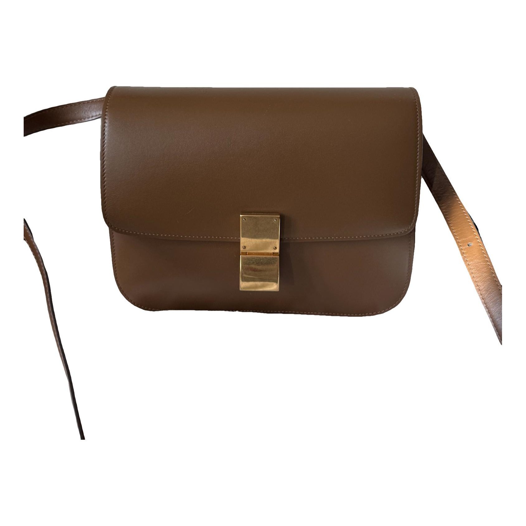 Classic leather handbag