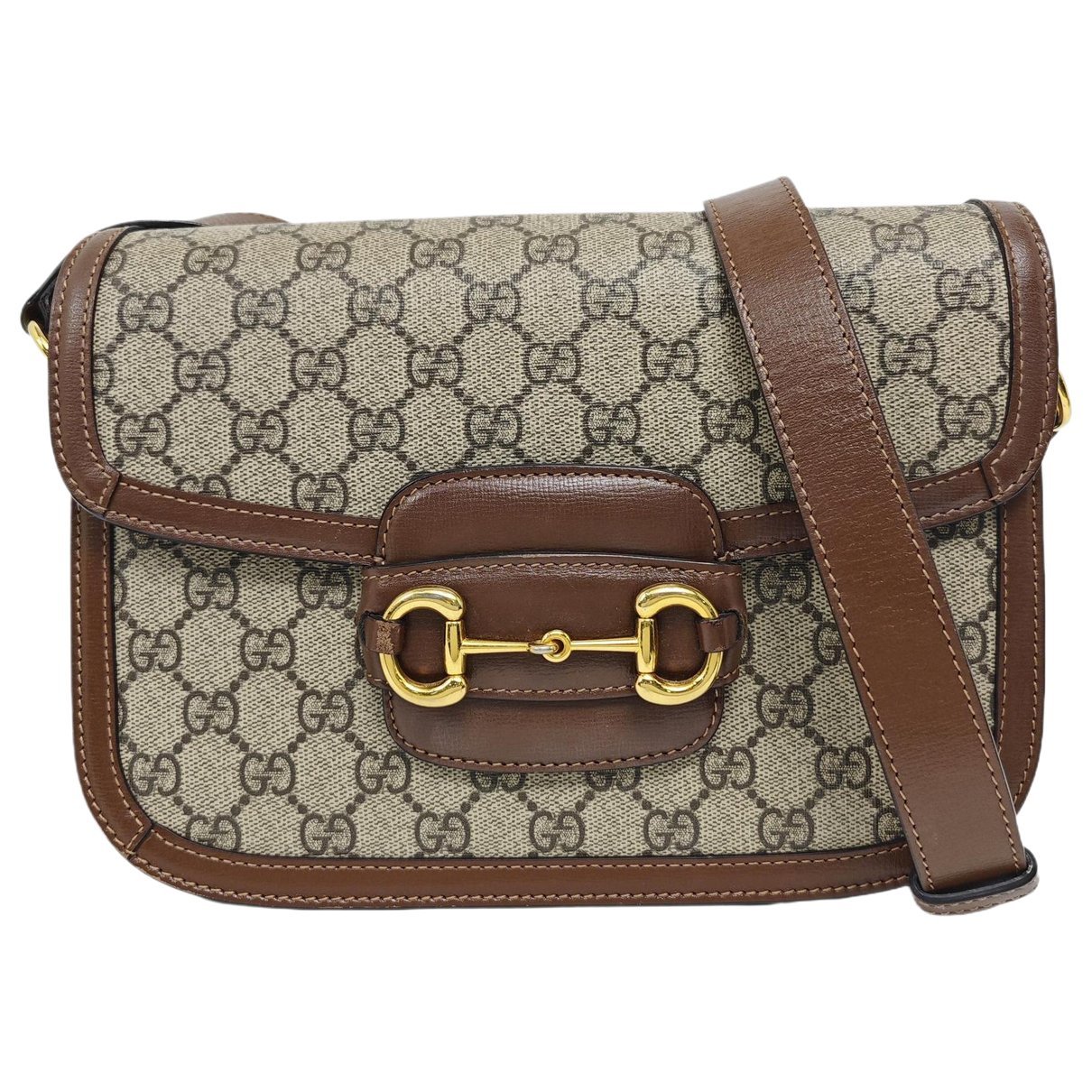 Handle Horsebit 1955 leather crossbody bag