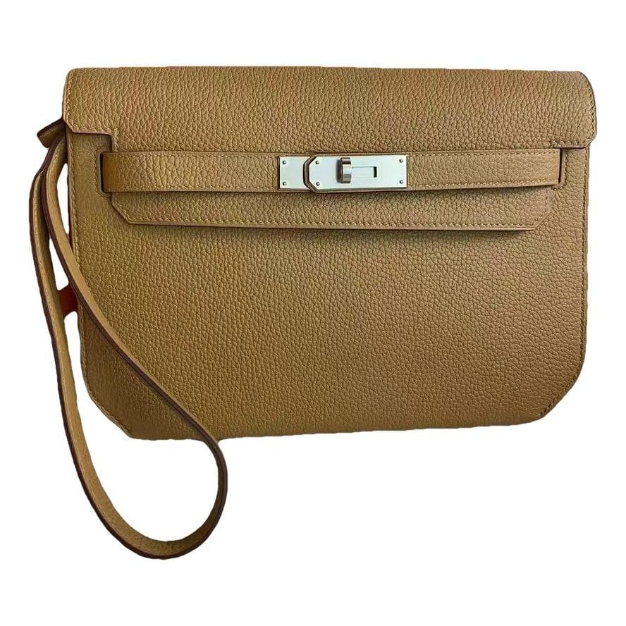 Kelly Dépêches leather clutch bag