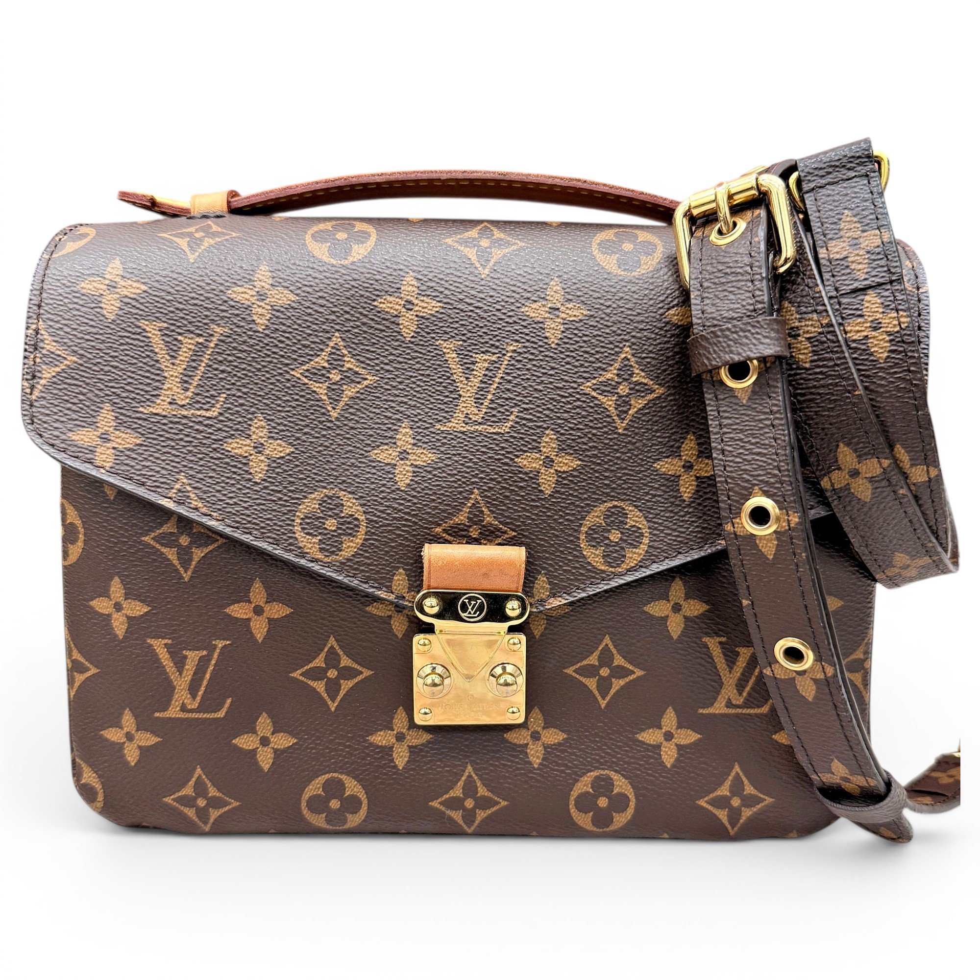 Metis leather handbag