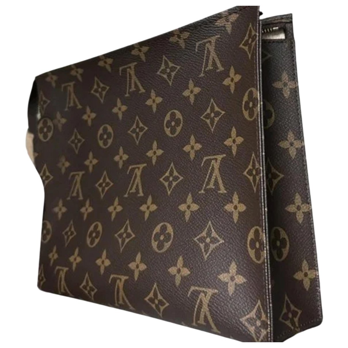 Vegan leather clutch bag