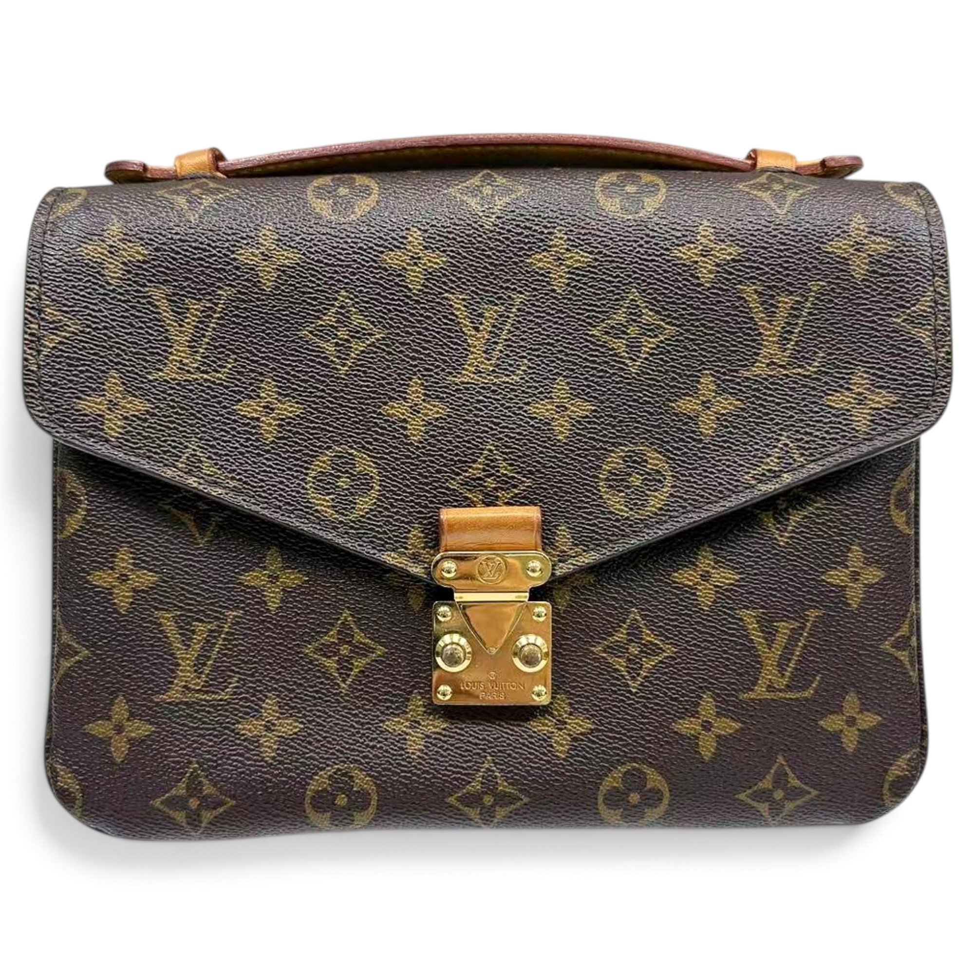 Metis leather handbag