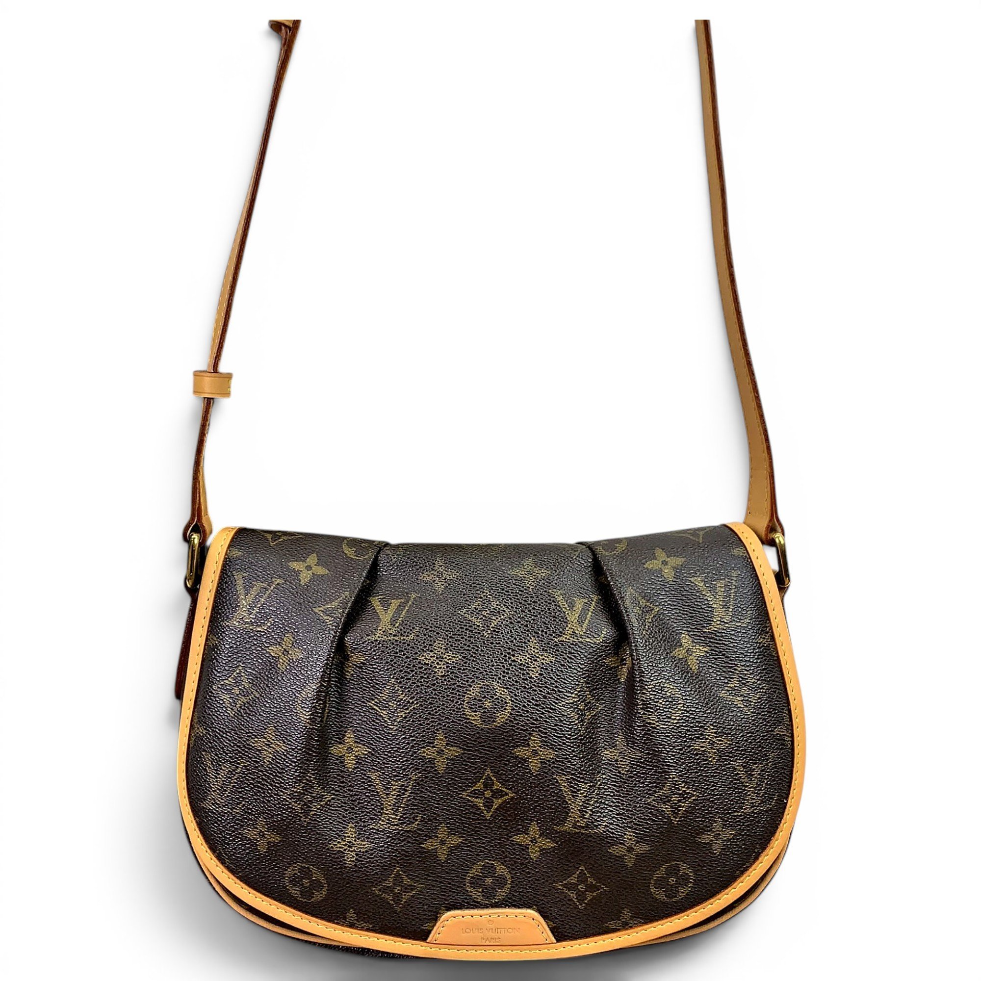 Menilmontant leather crossbody bag
