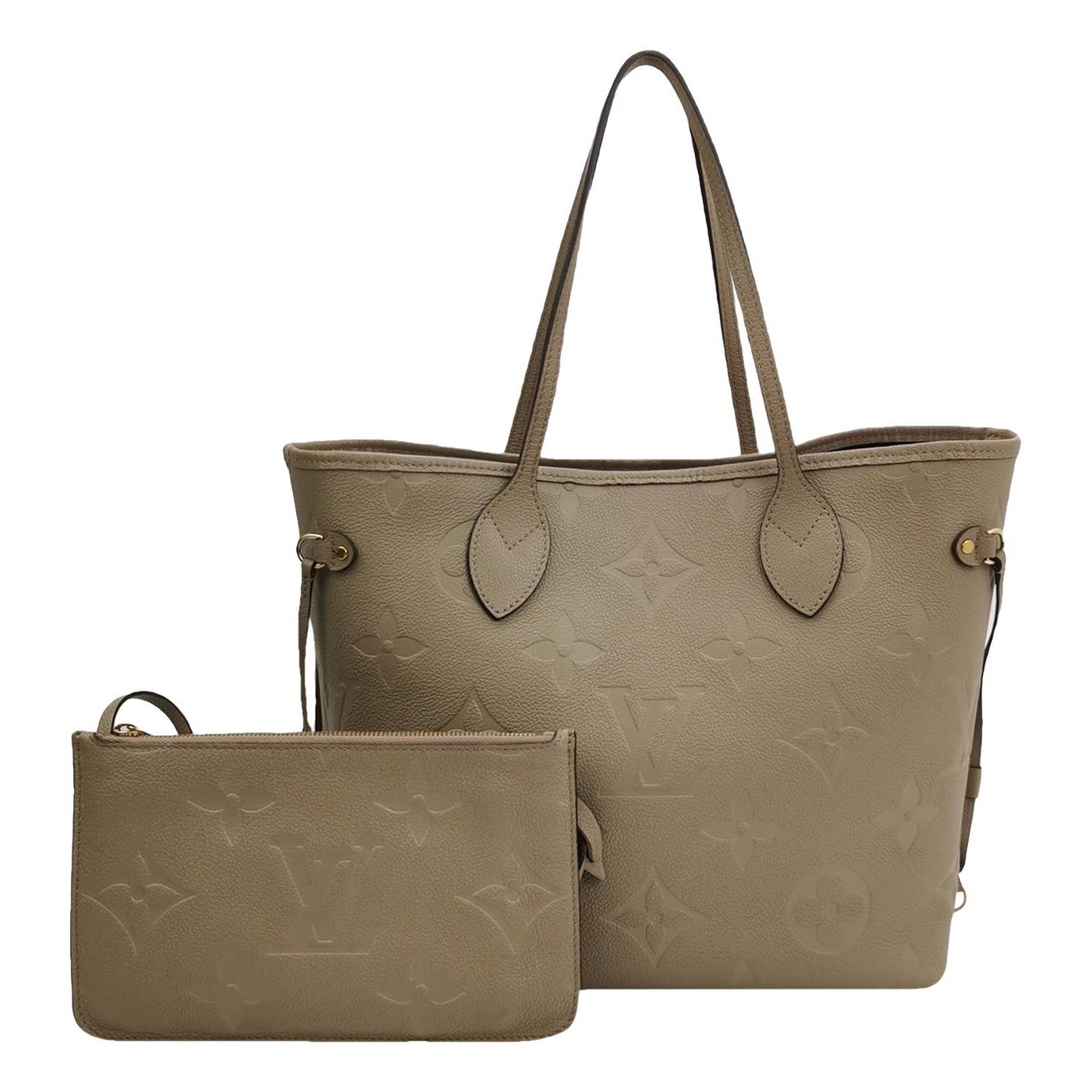 Neverfull leather tote