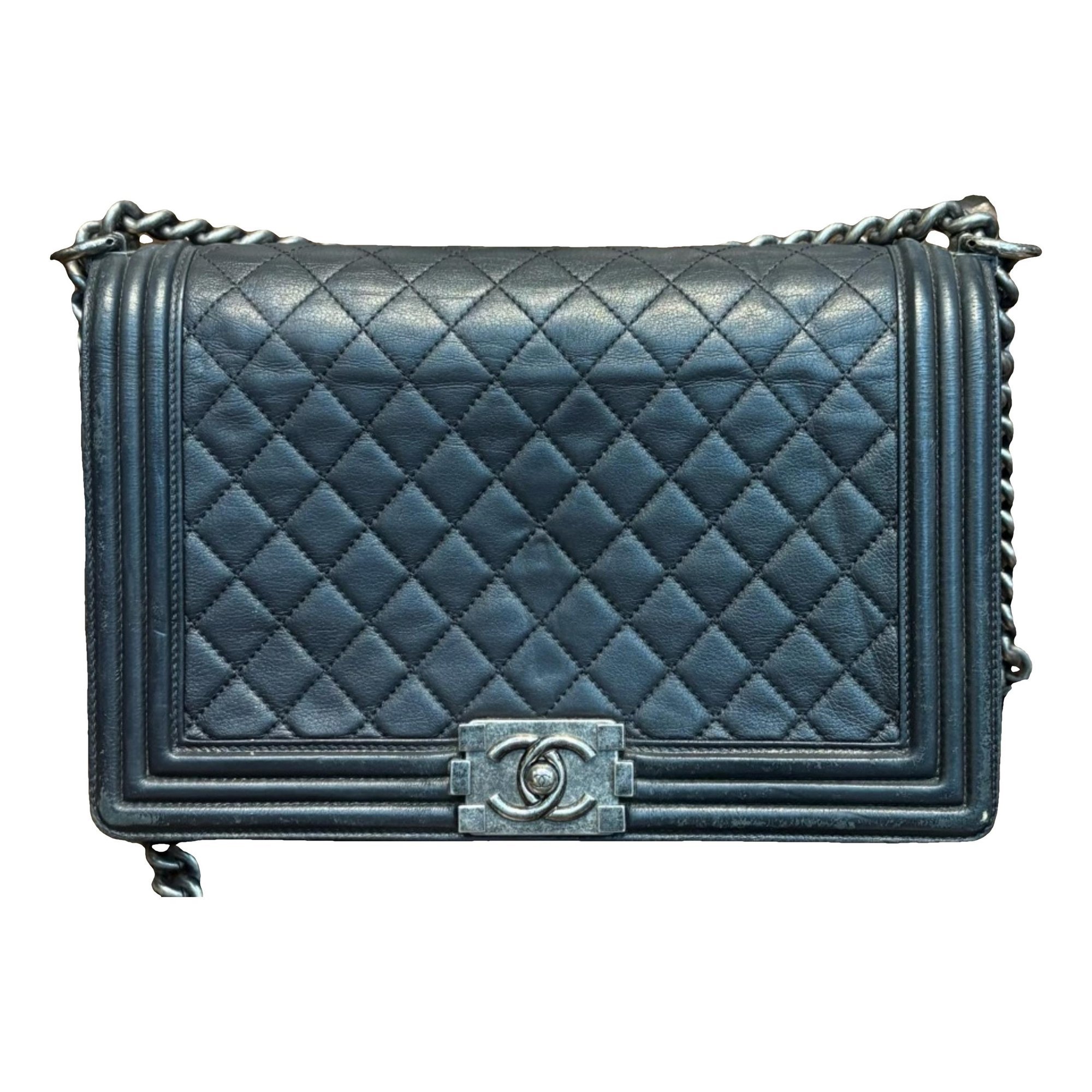 Boy leather crossbody bag