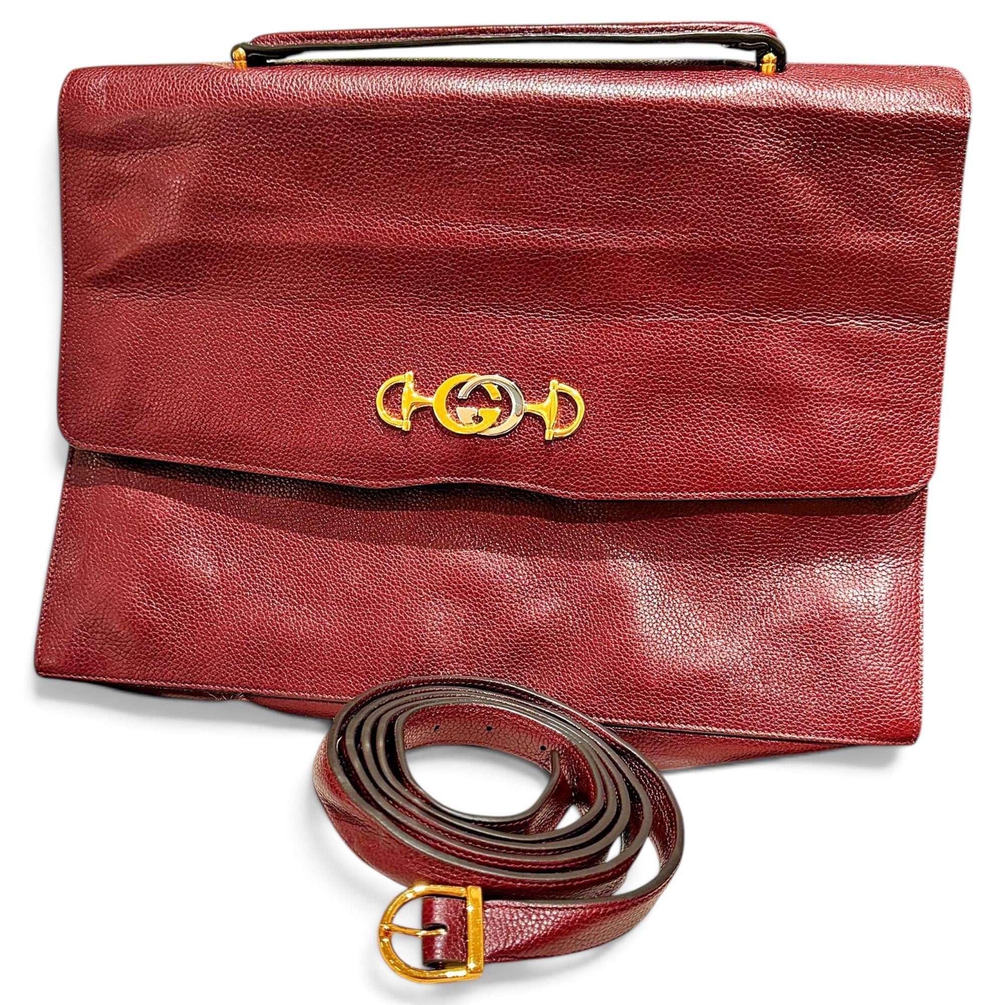 Zumi leather handbag