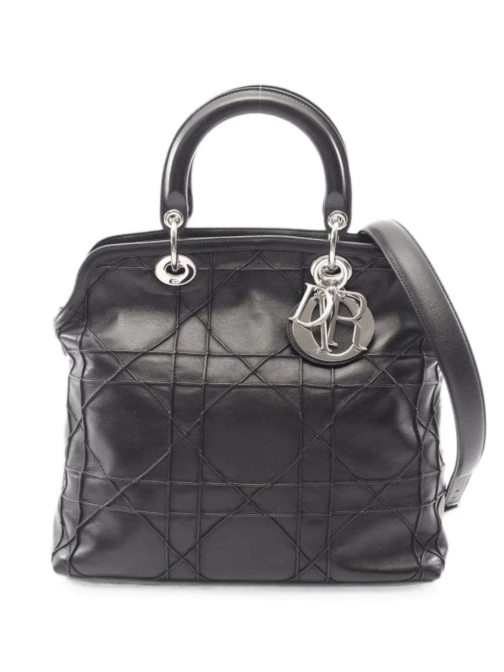 Dior 2010s Cannage Granville shoulder bag