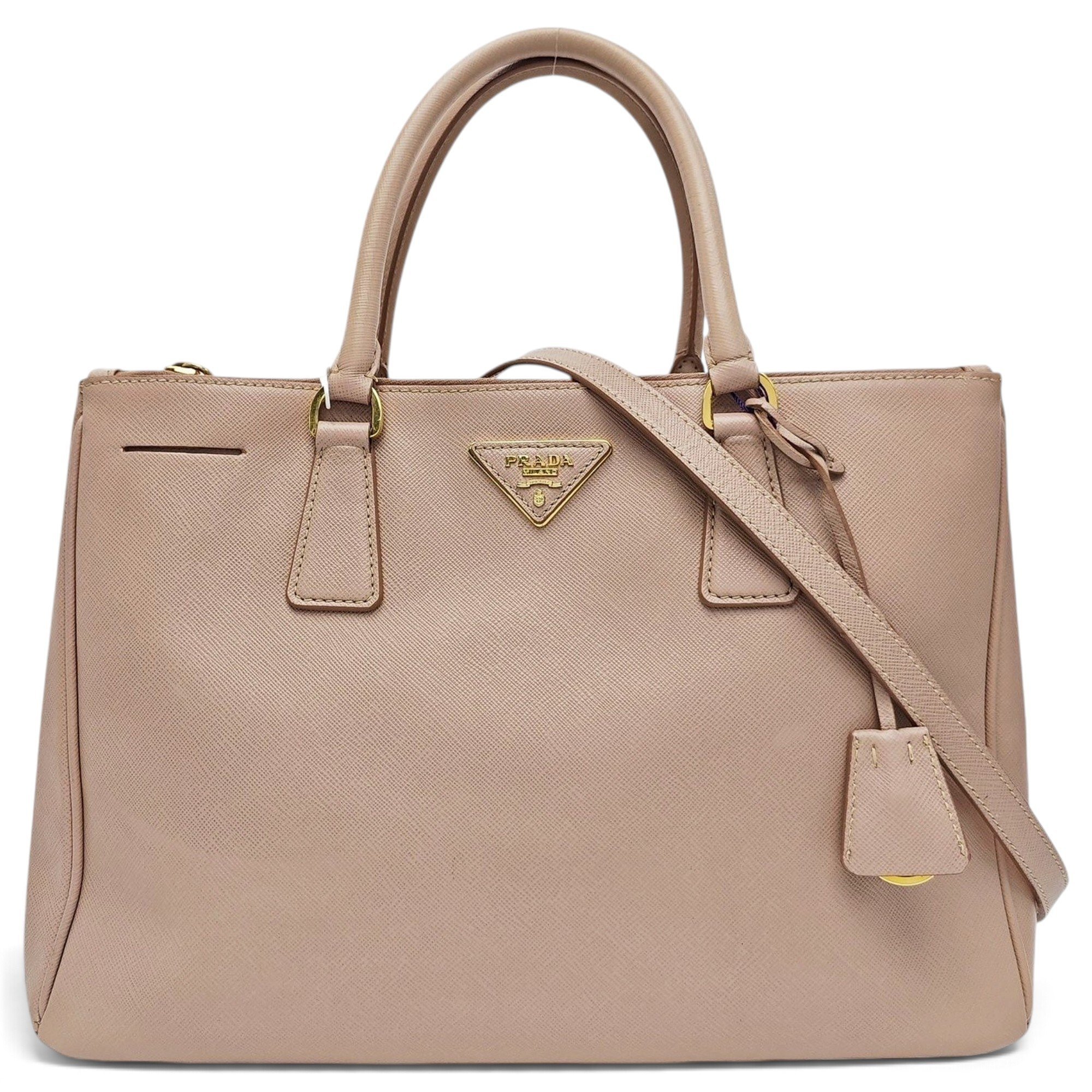 Galleria leather handbag