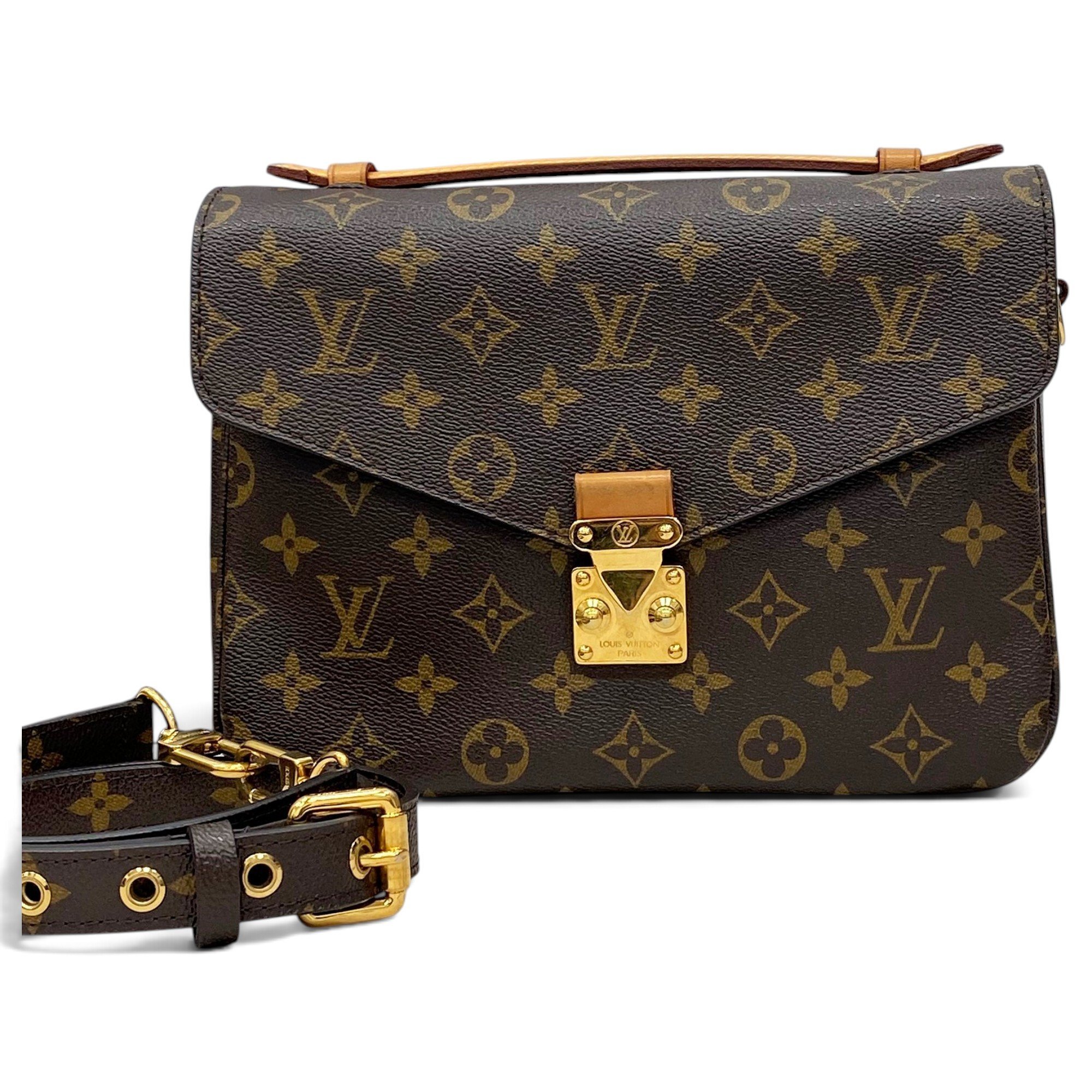 Metis leather handbag