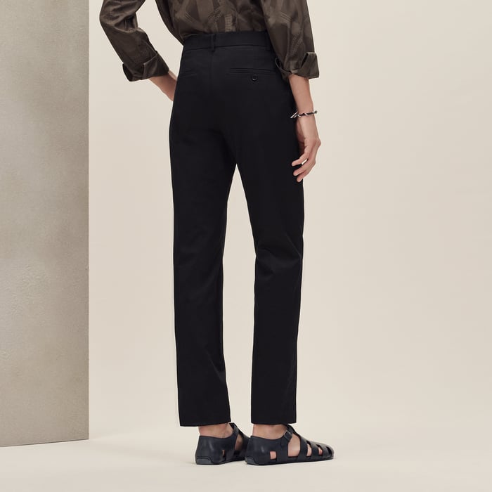 Noir Saint Germain Fitted Pants