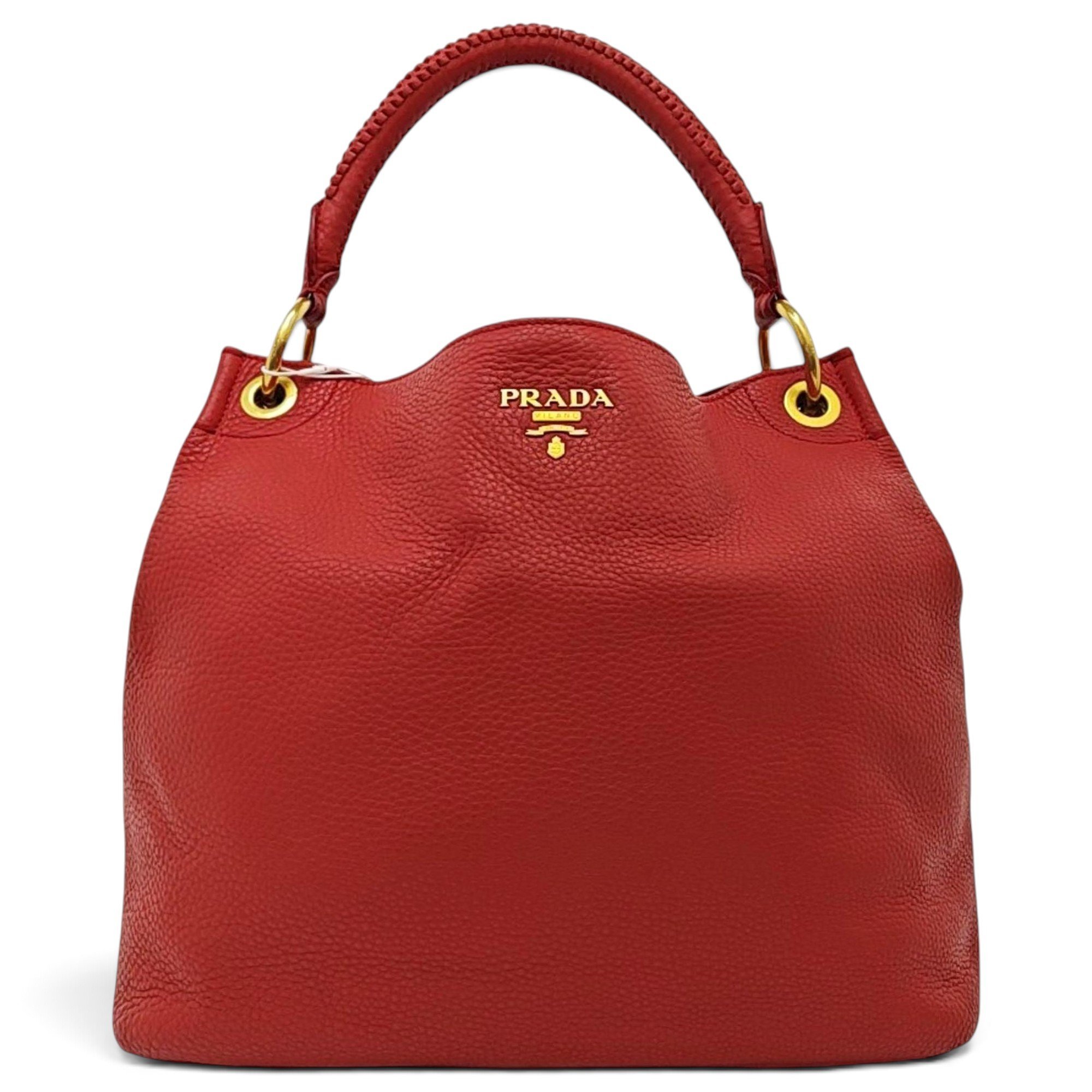 Arqué leather handbag