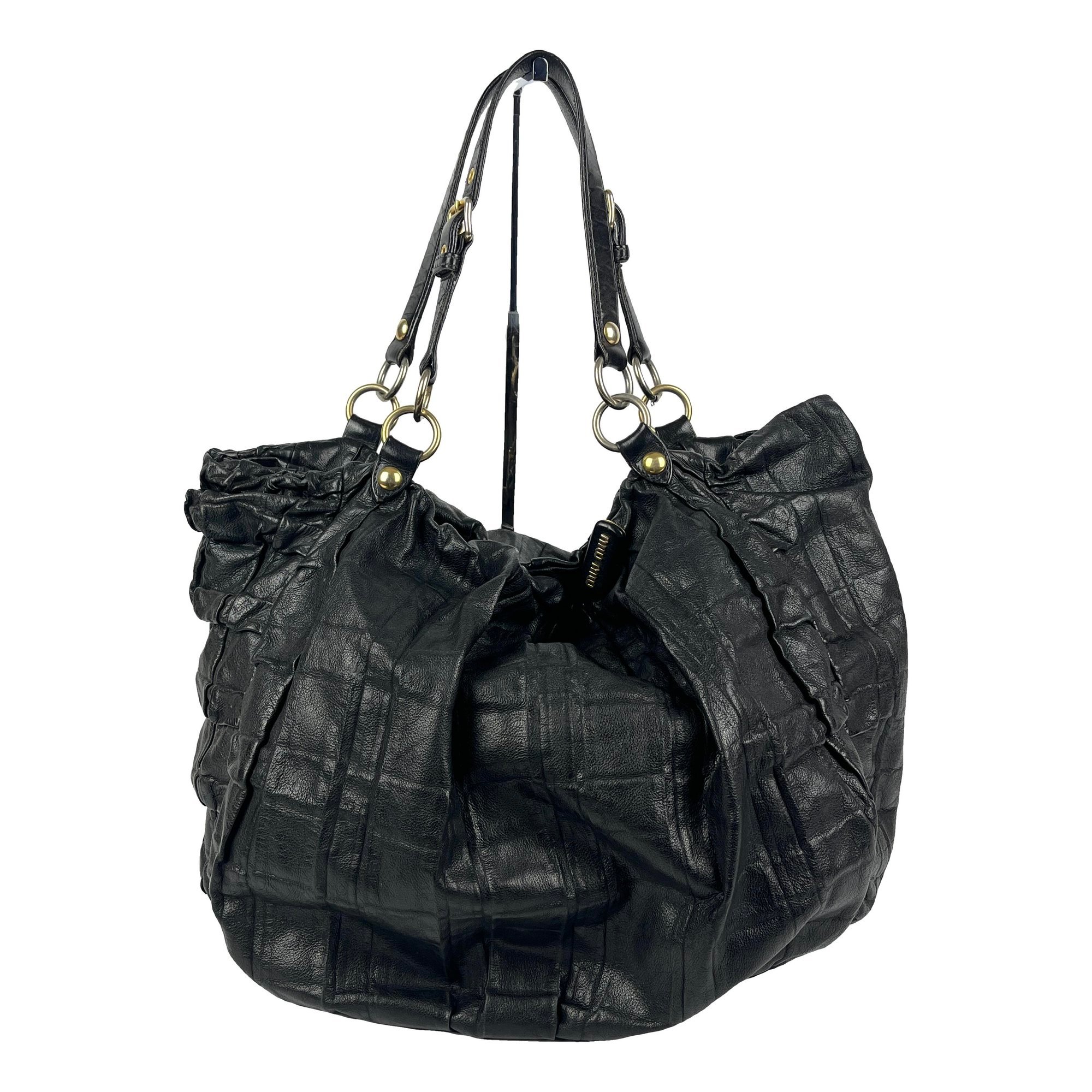 Leather handbag