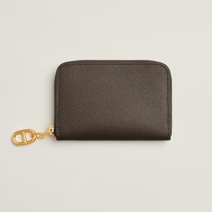 Écorce Zipengo Chaine d'Ancre Compact Card Holder