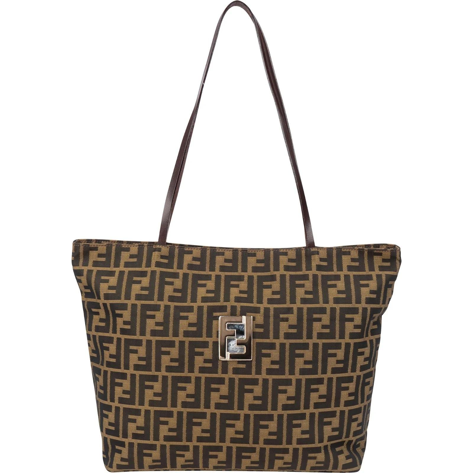 FF leather handbag