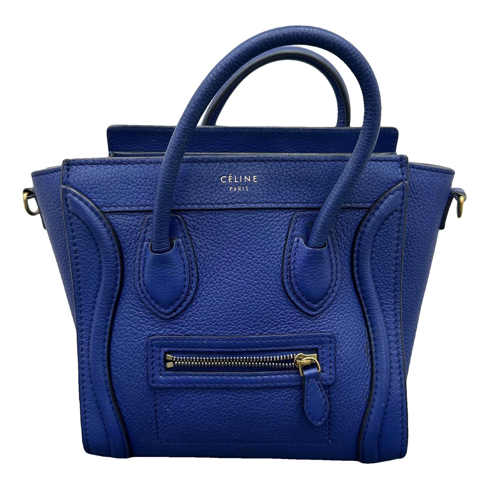 Nano Luggage leather handbag