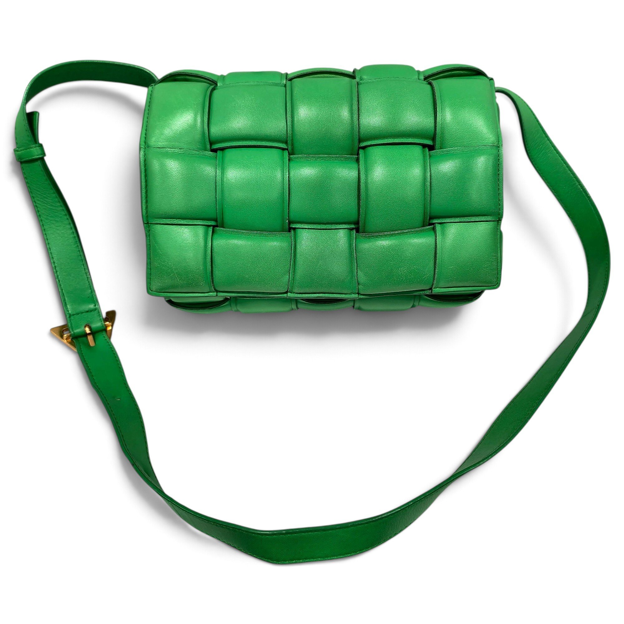 Cassette Padded leather crossbody bag