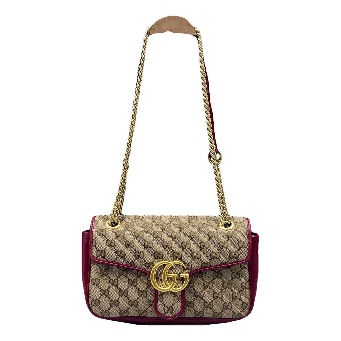 GG Marmont Flap leather handbag