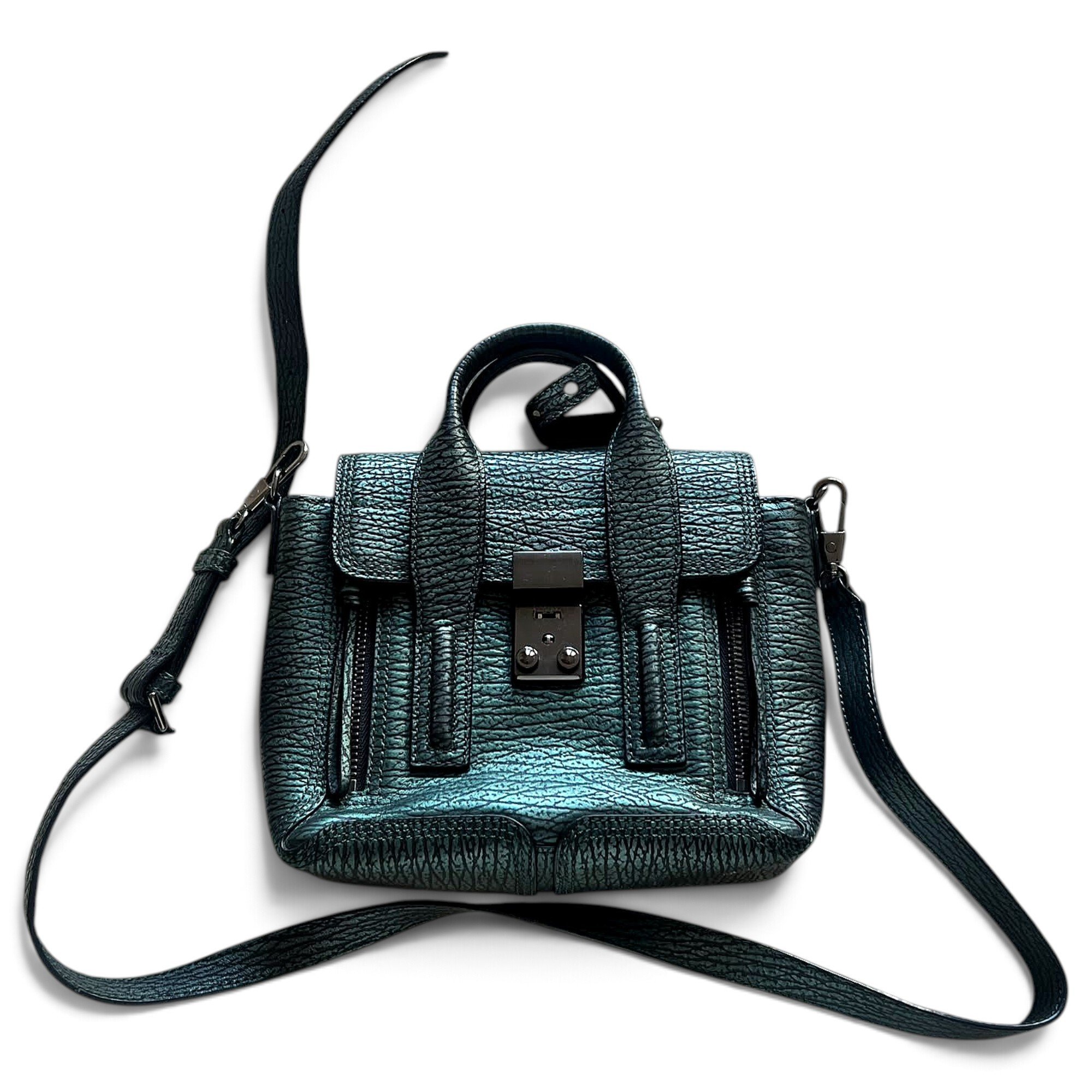 Pashli leather satchel