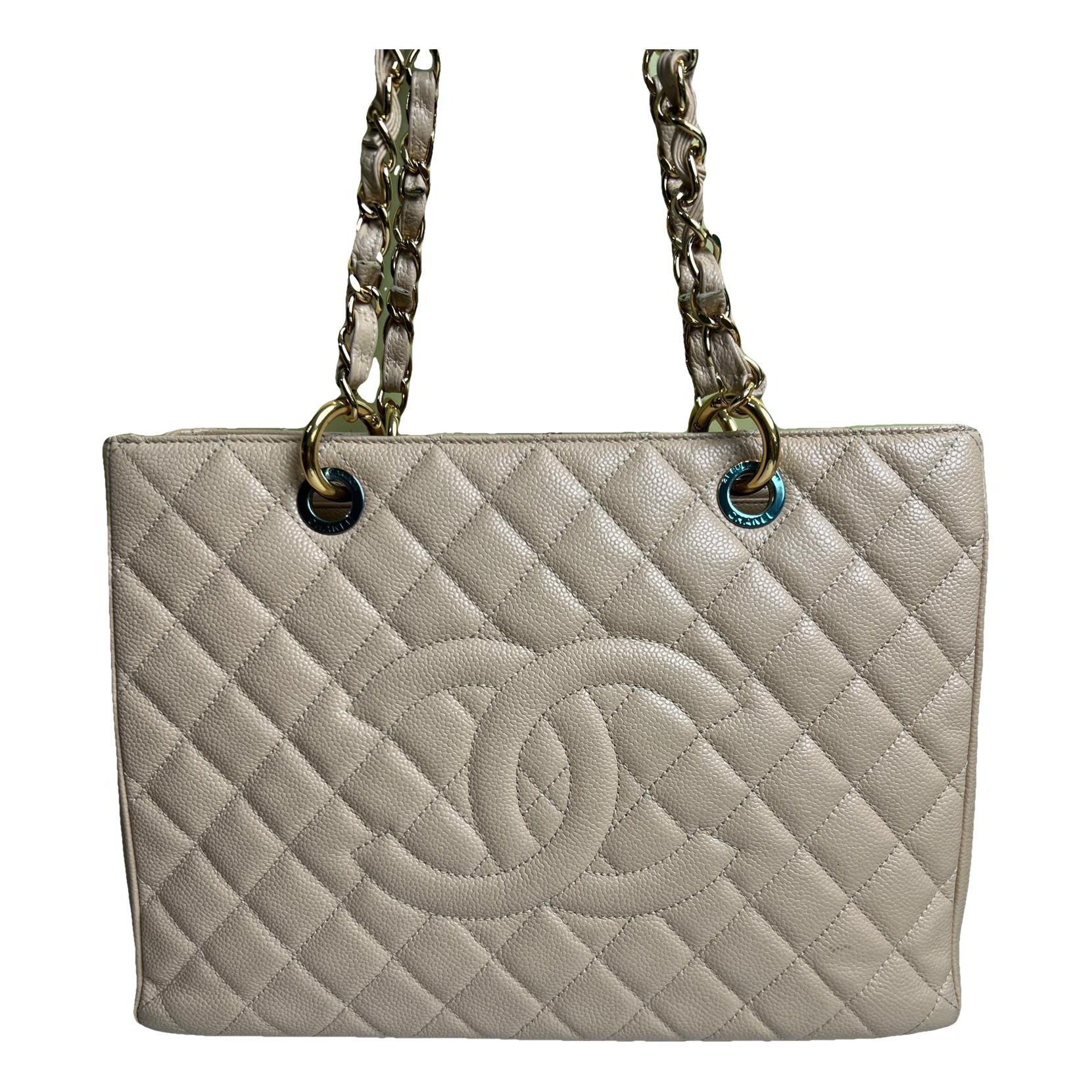 Grand shopping leather tote