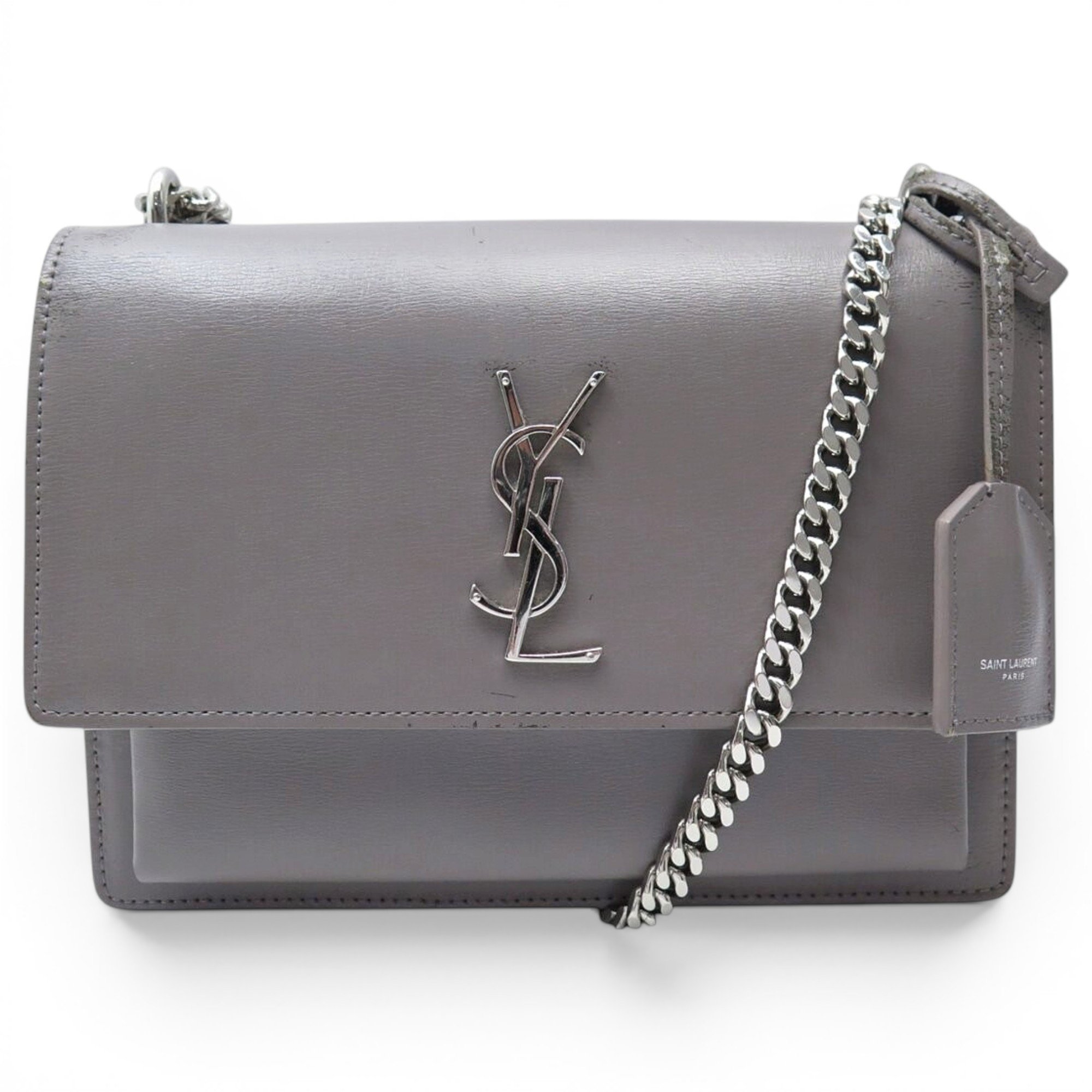 Leather crossbody bag