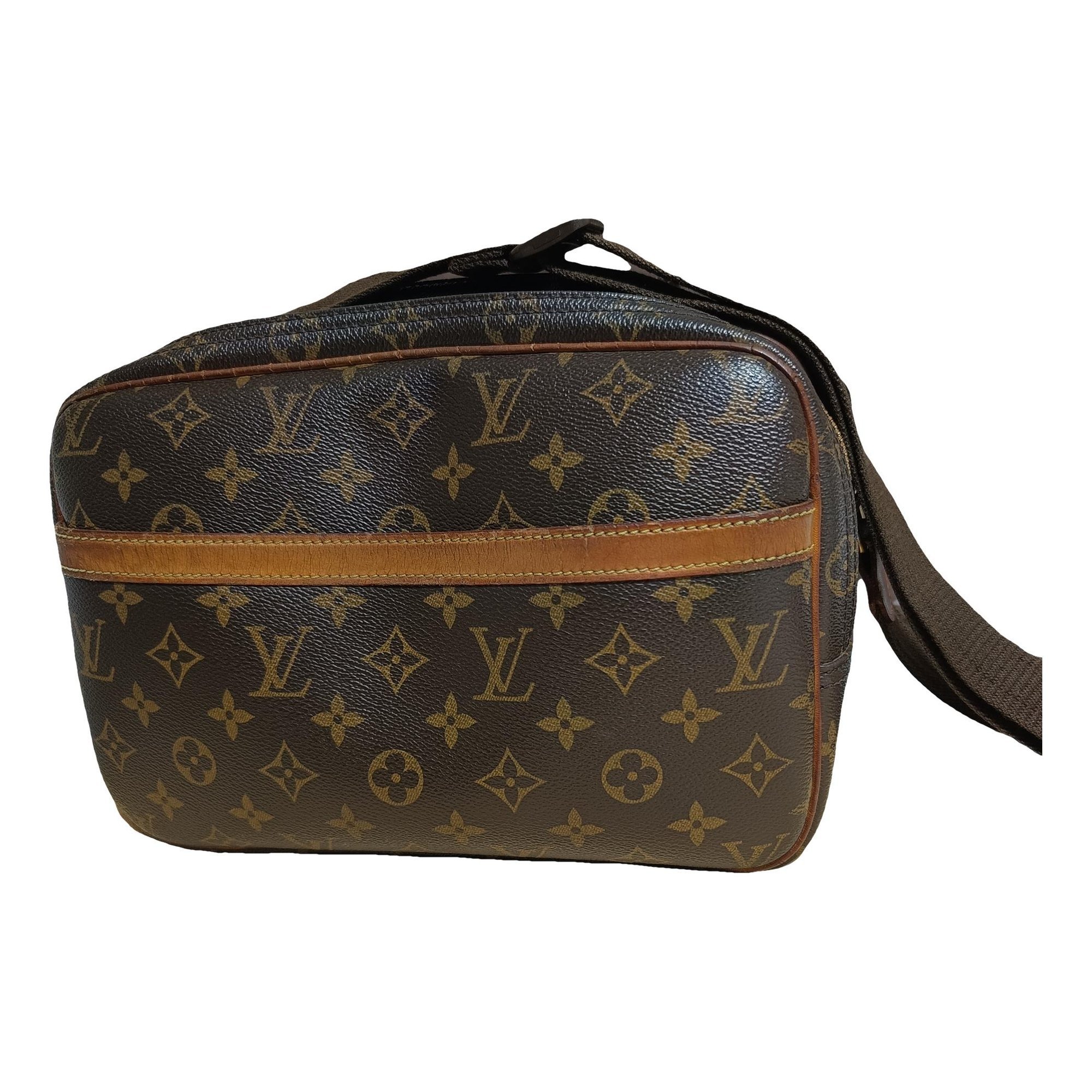 Reporter cloth crossbody bag