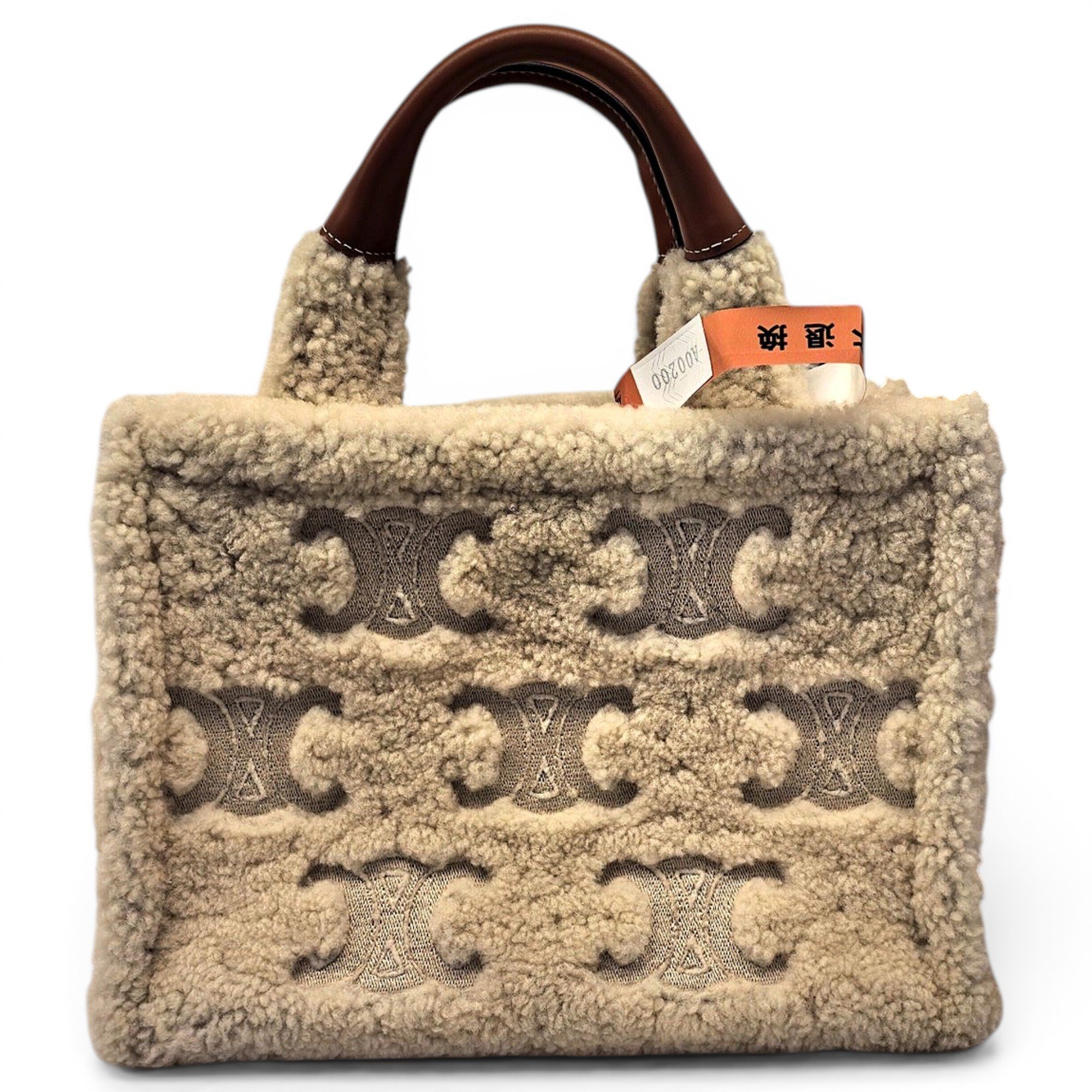 Velvet handbag