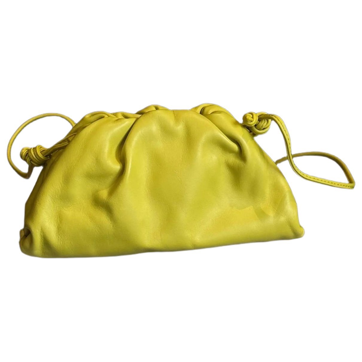 Pouch leather handbag