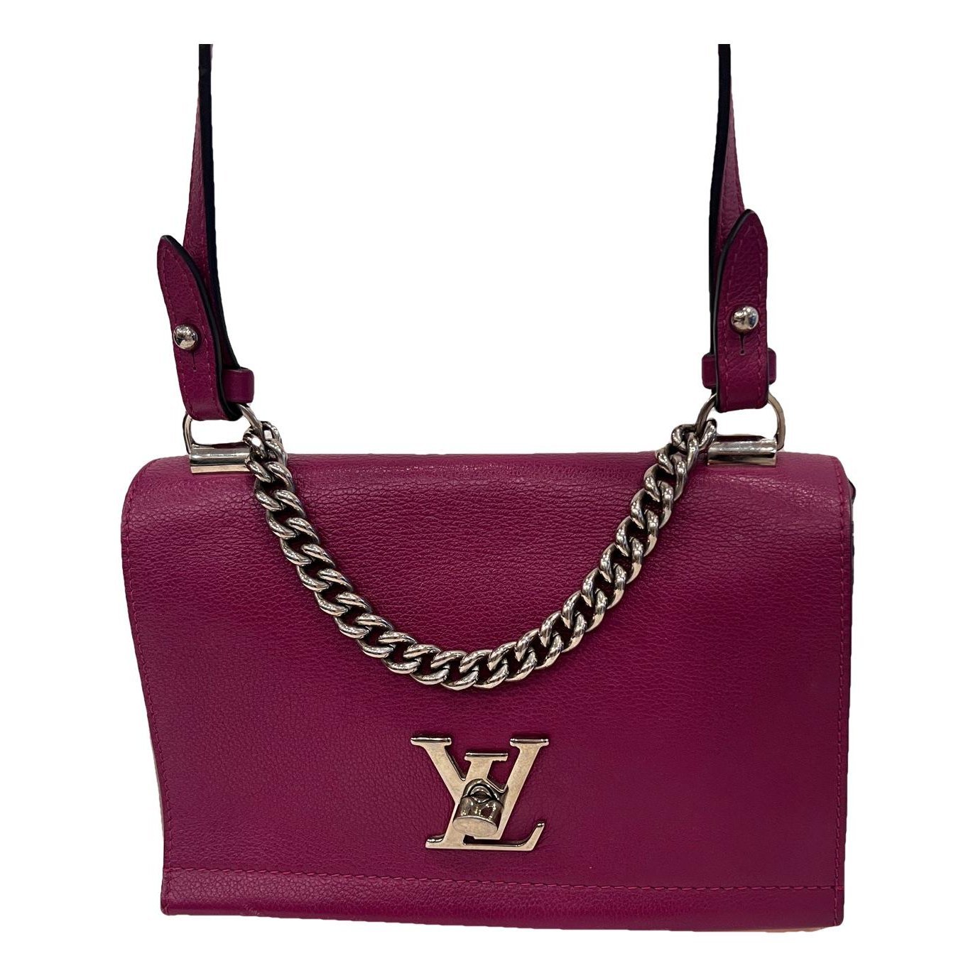 Lockme leather handbag