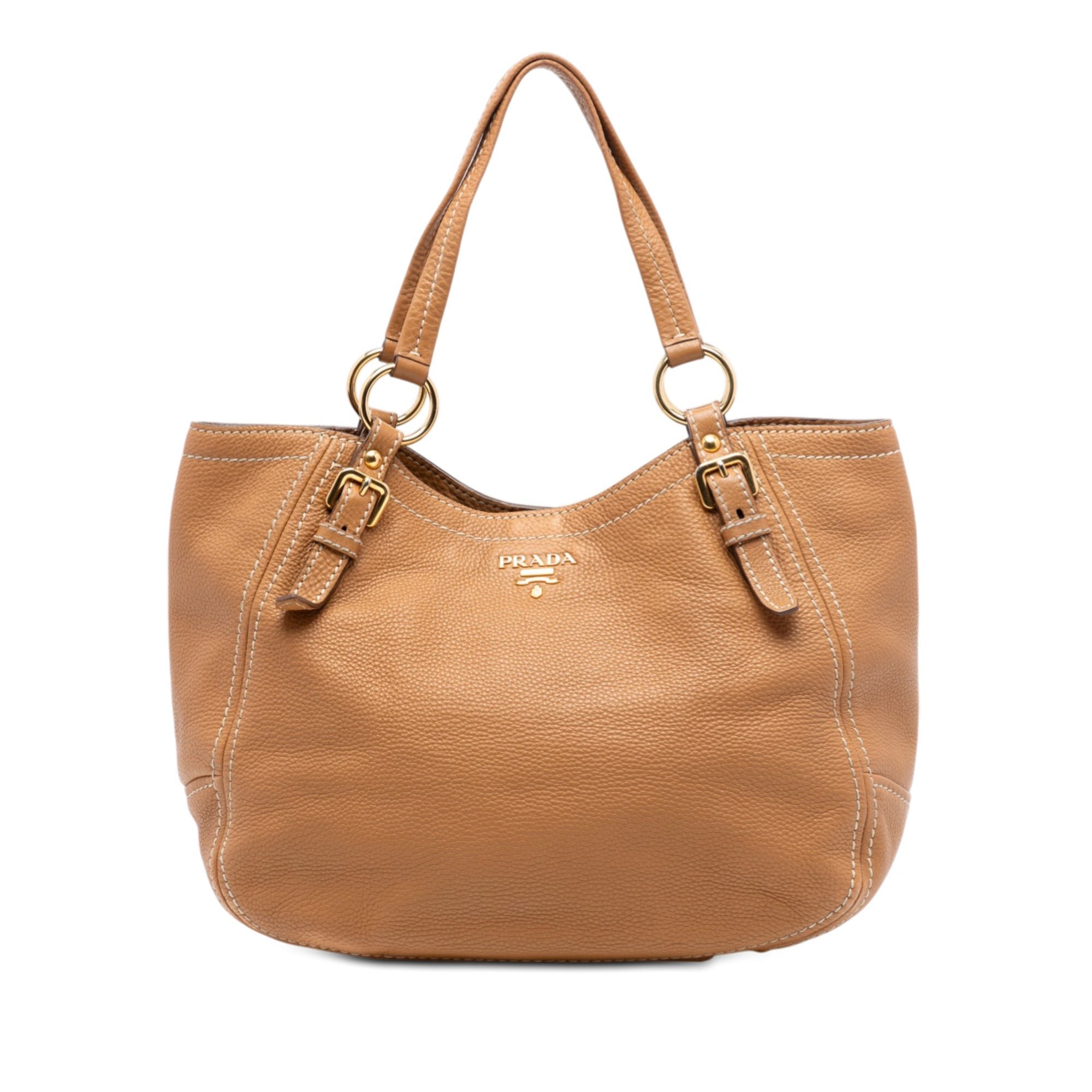Leather handbag