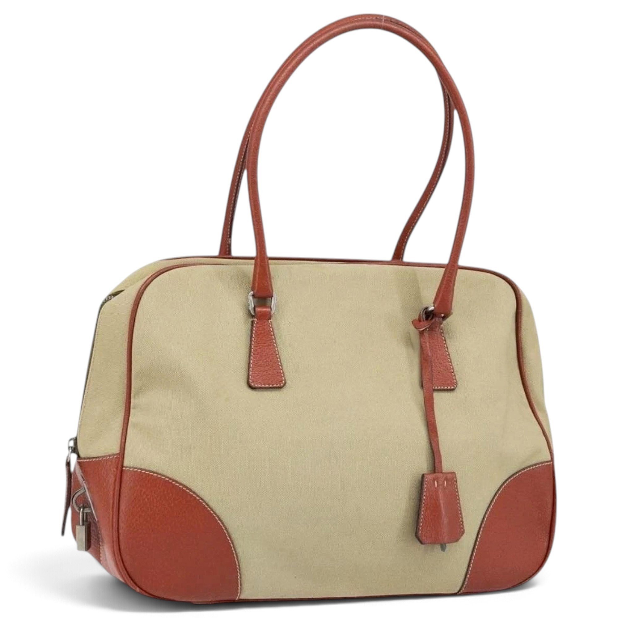 Leather tote