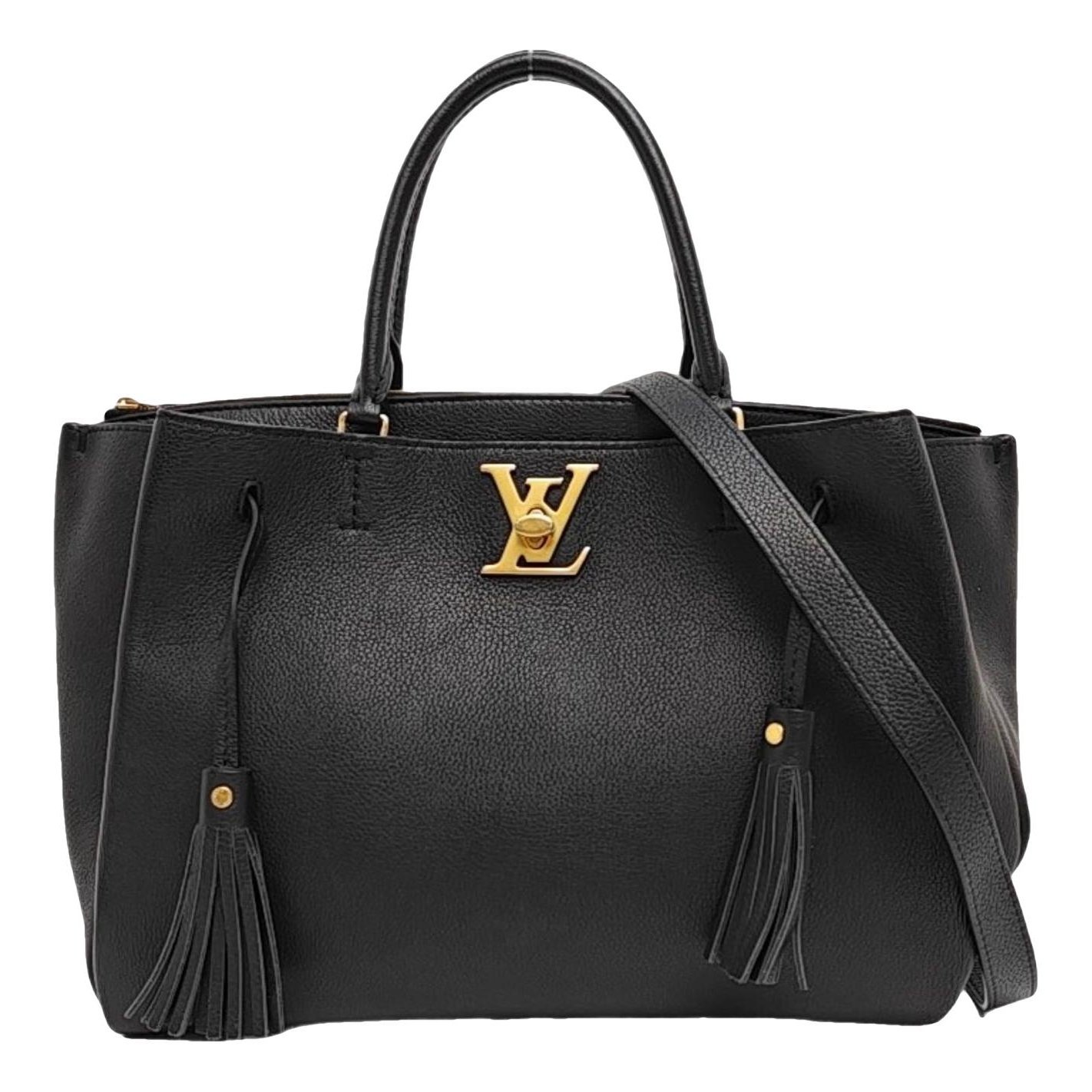 Lockme leather handbag