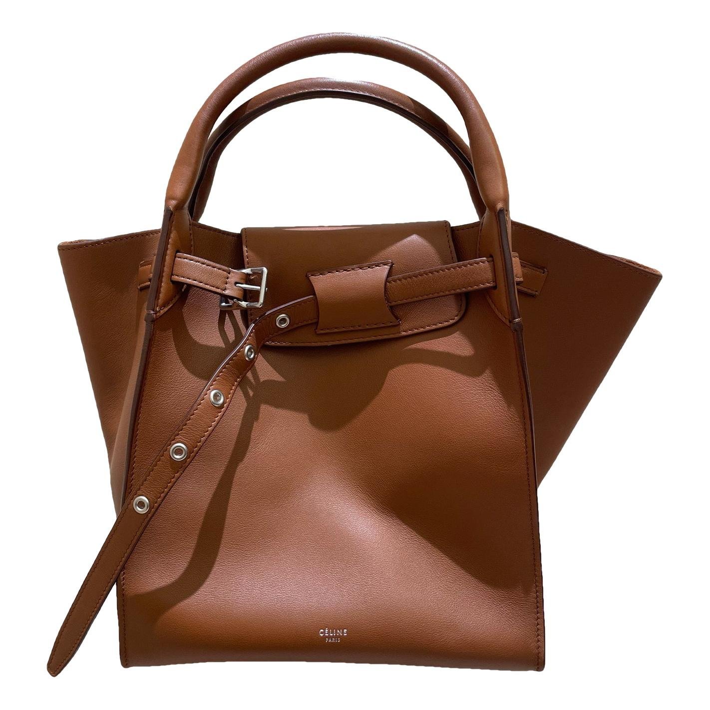 Big Bag leather handbag