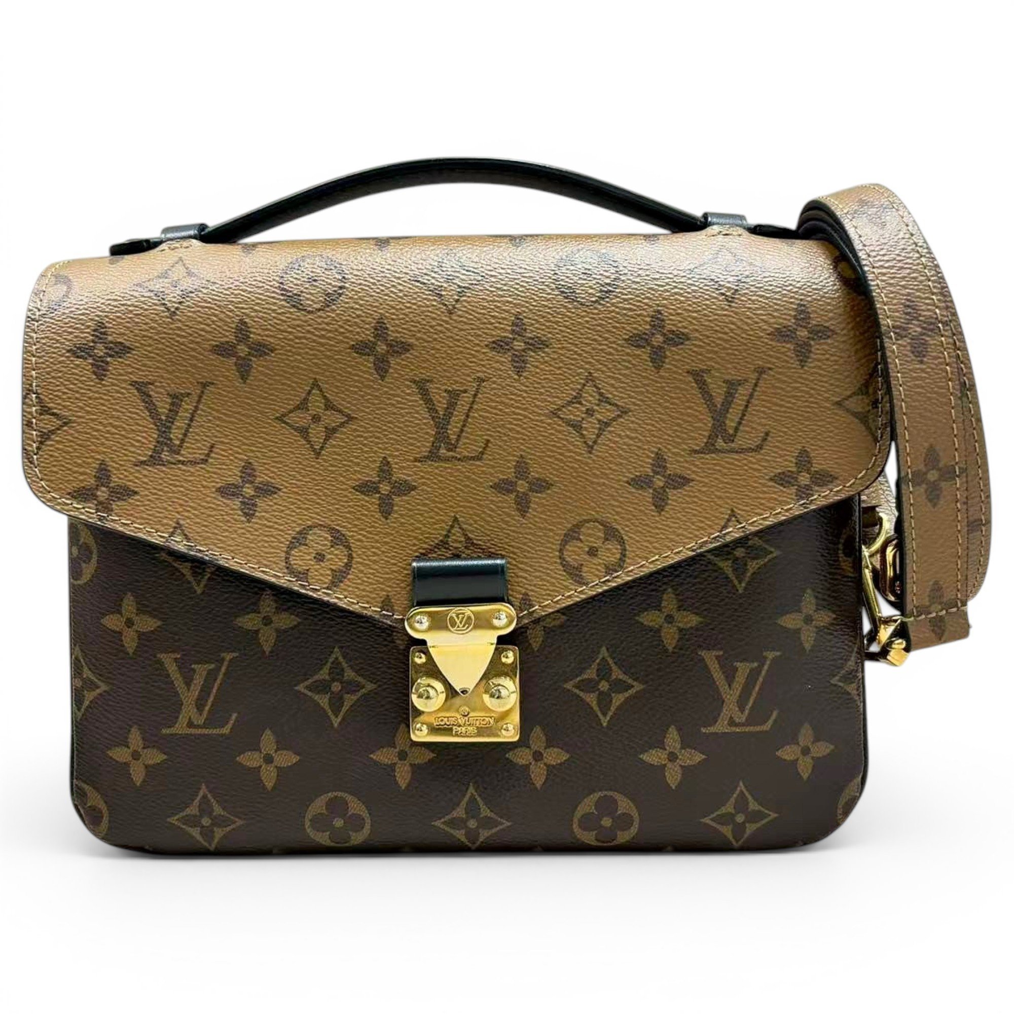 Metis leather handbag