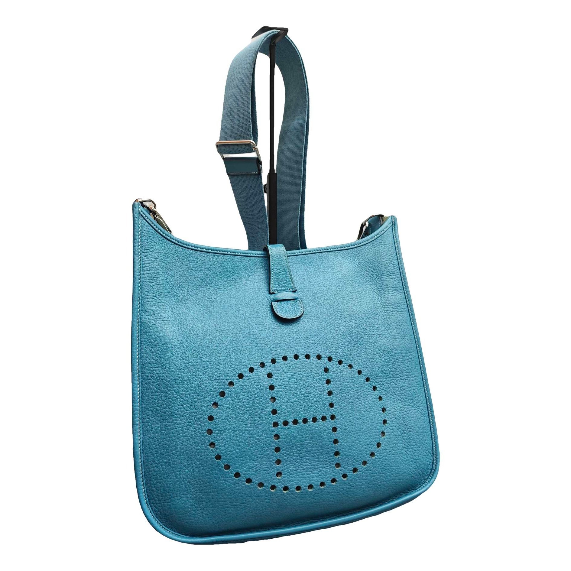 Evelyne leather handbag