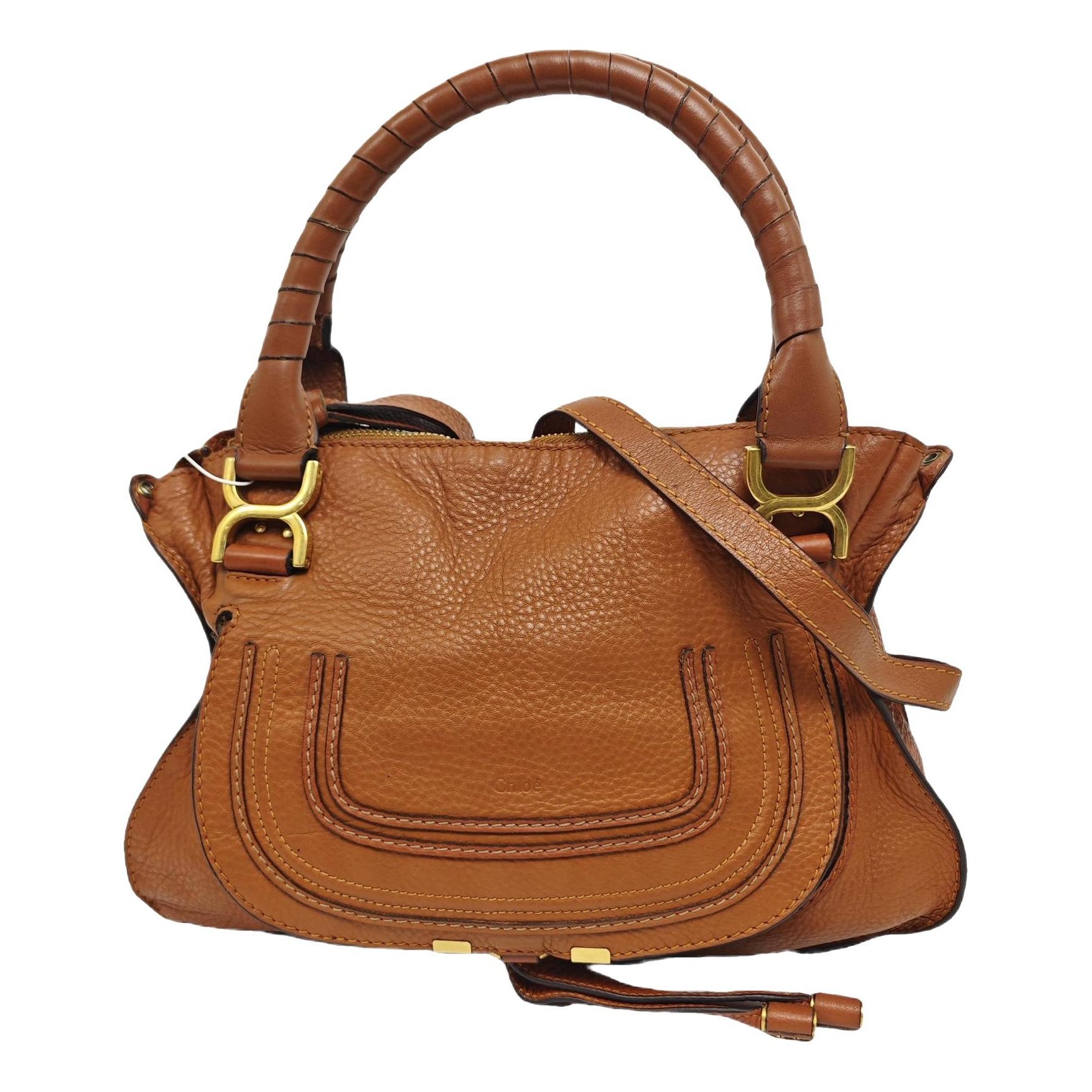 Marcie leather handbag
