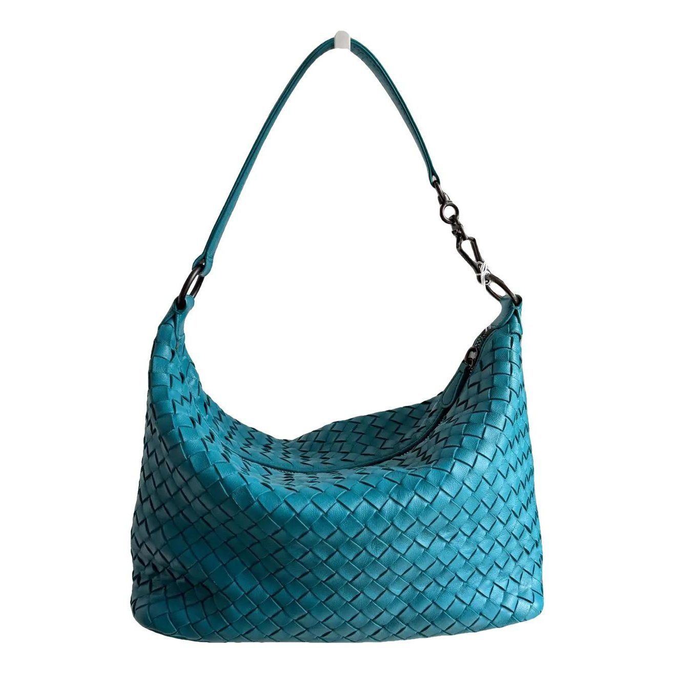 Parachute leather handbag