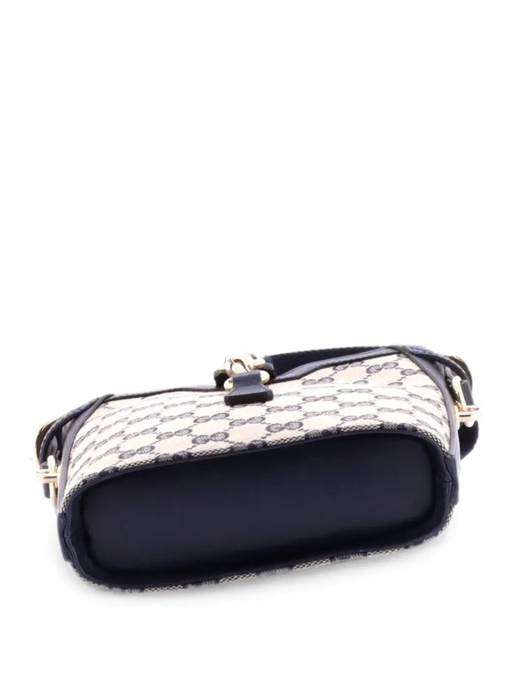 GG Canvas with Leather Mini bucket bag