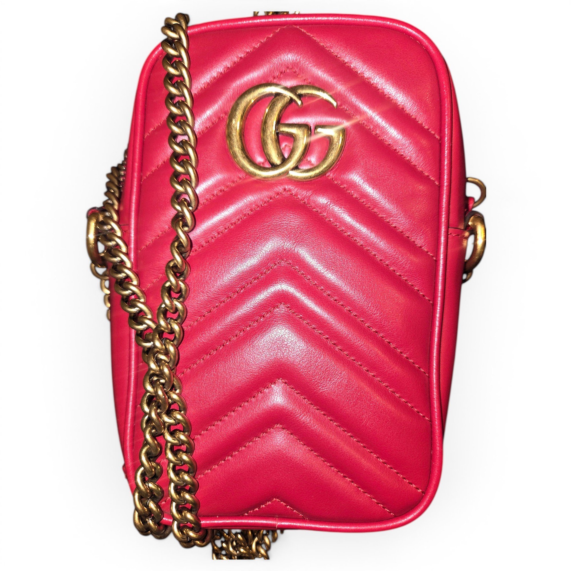 GG Marmont leather crossbody bag