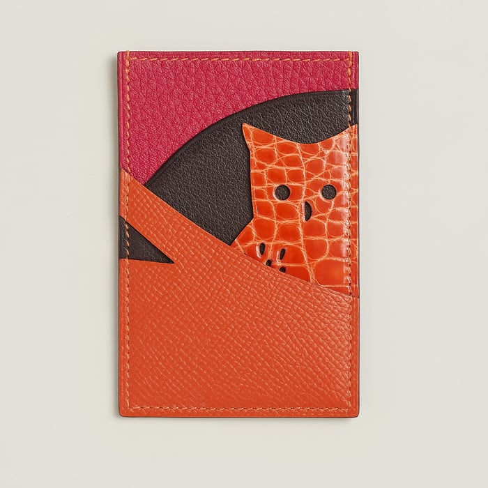 Warm Colors Histoire Naturelle Card Holder