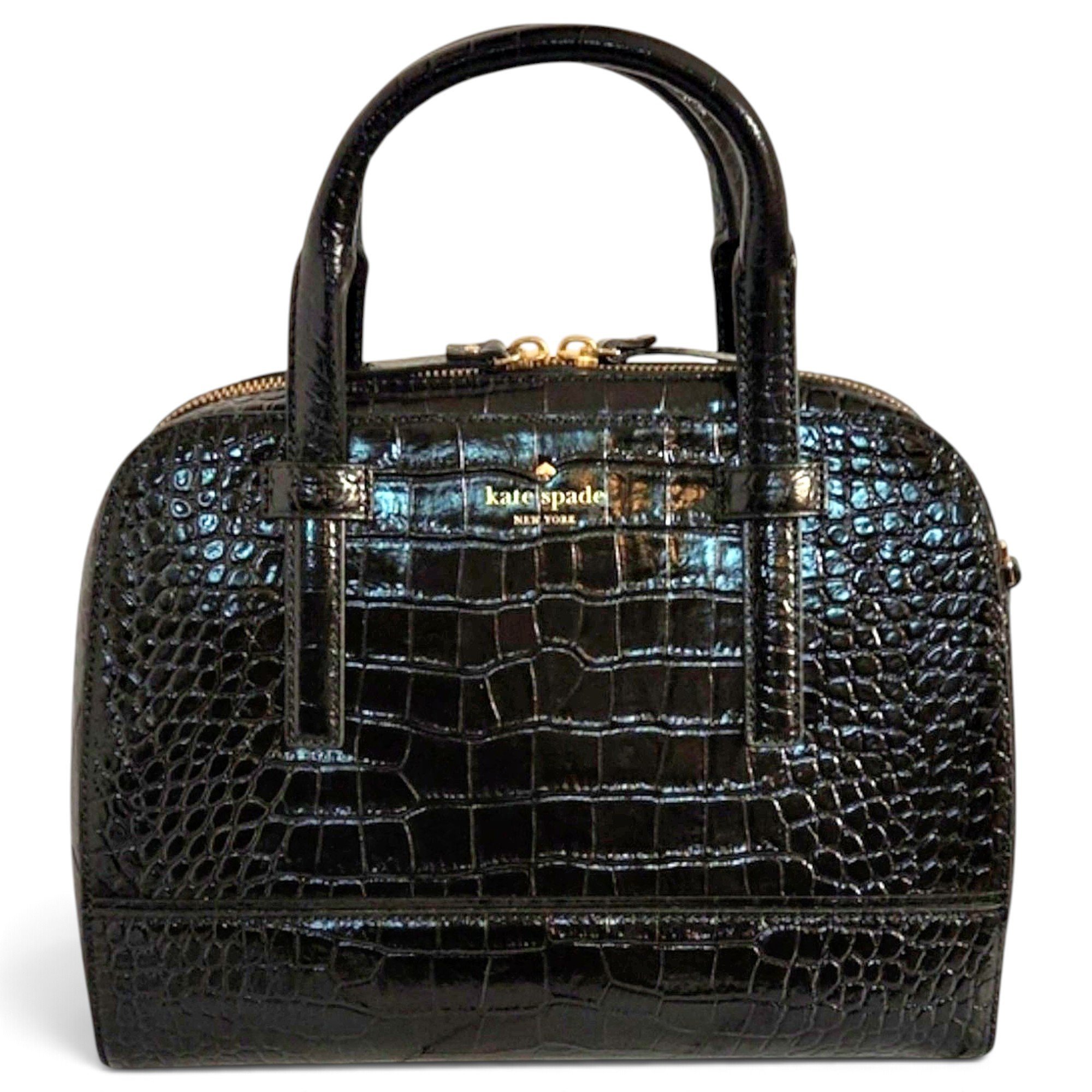 Leather satchel