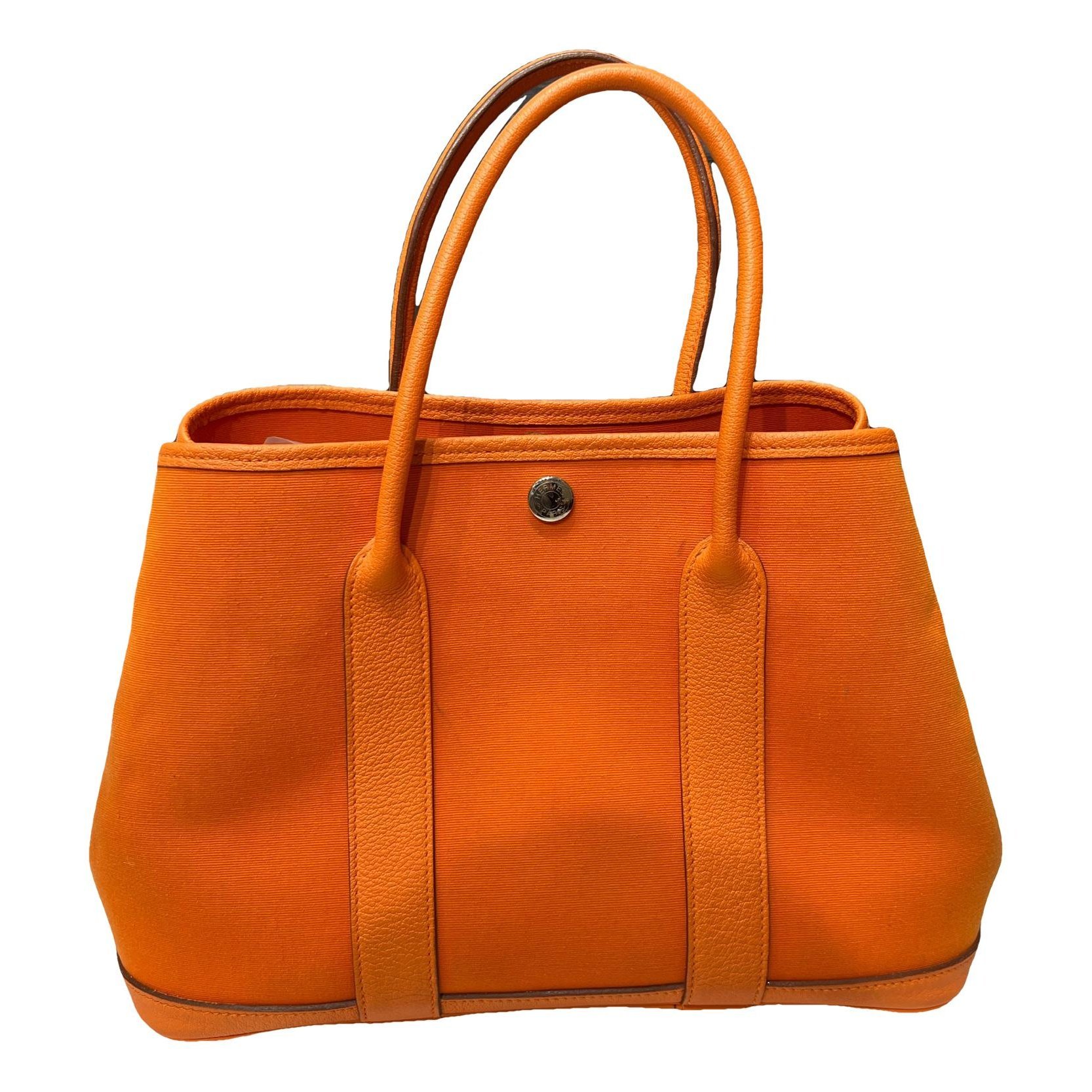 Garden Party leather handbag