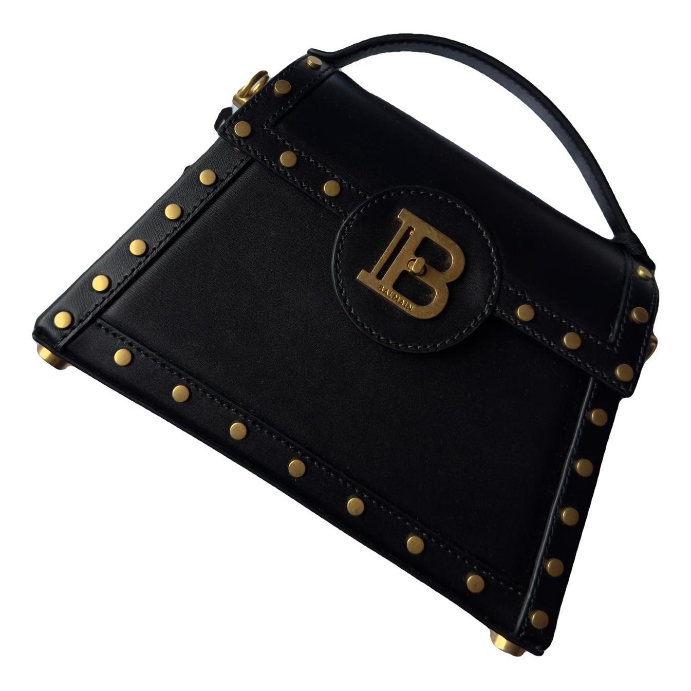 Balmain BBuzz leather handbag