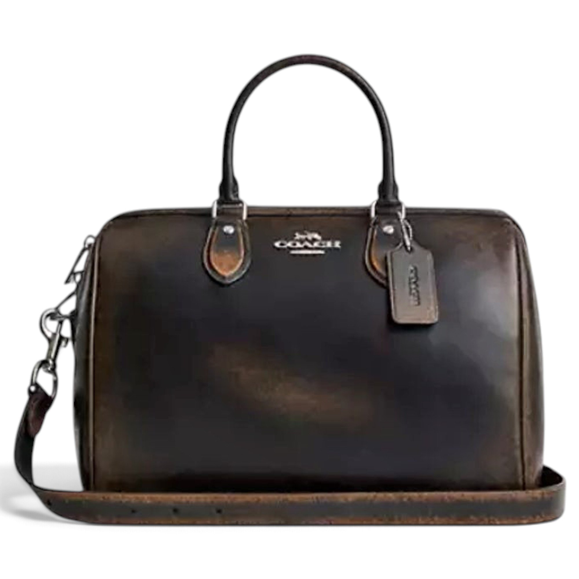 Leather crossbody bag