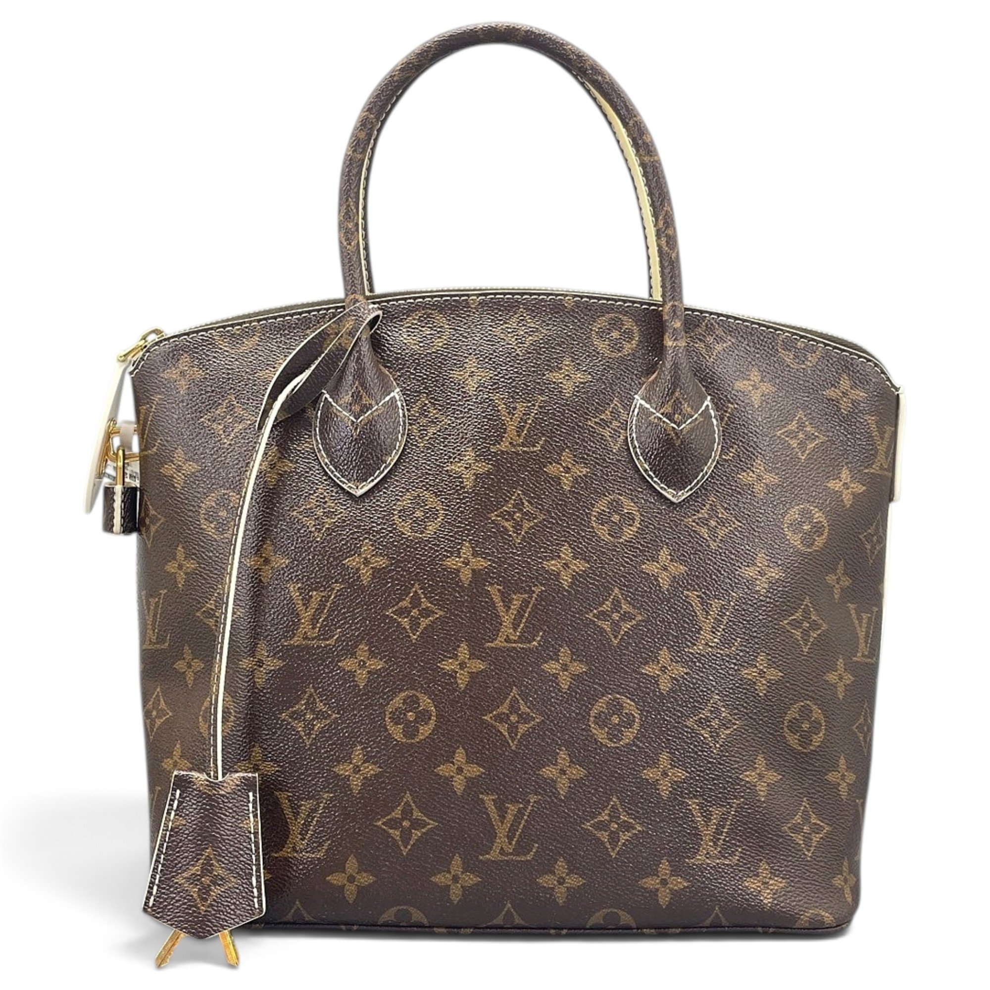 Lockit leather handbag