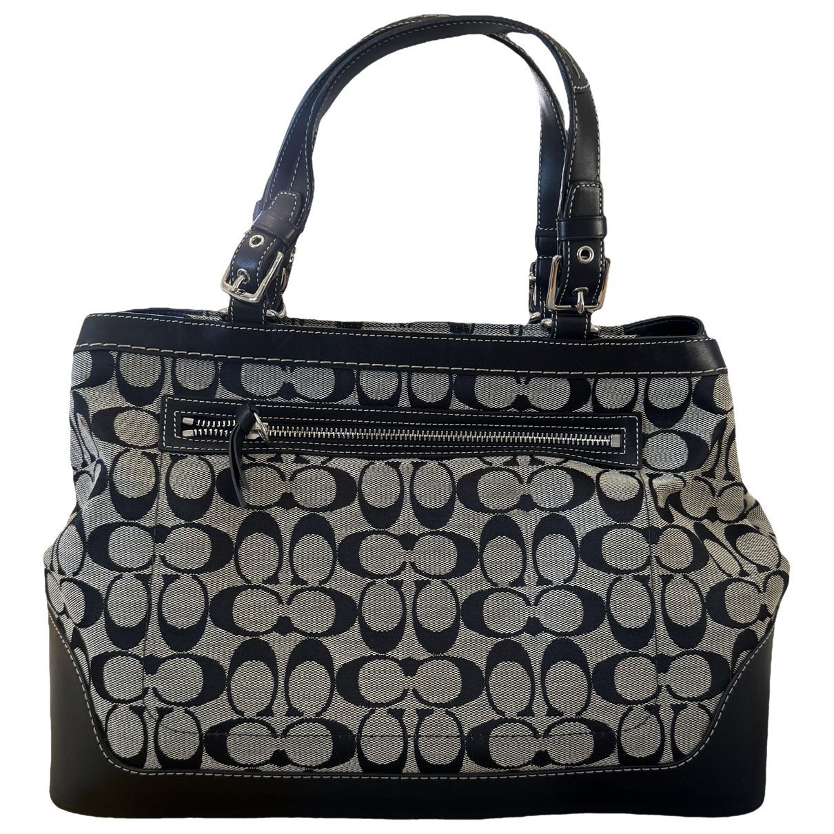 Signature Sufflette leather tote