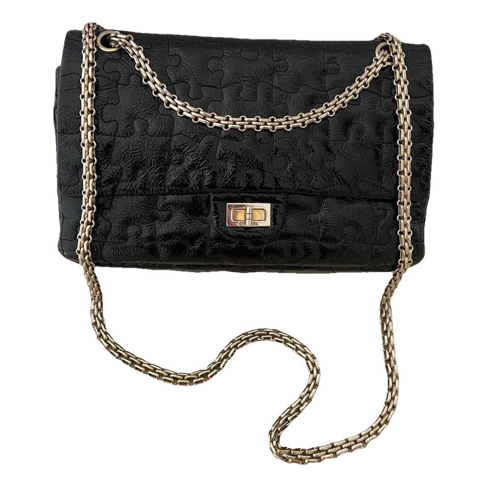 2.55 patent leather handbag