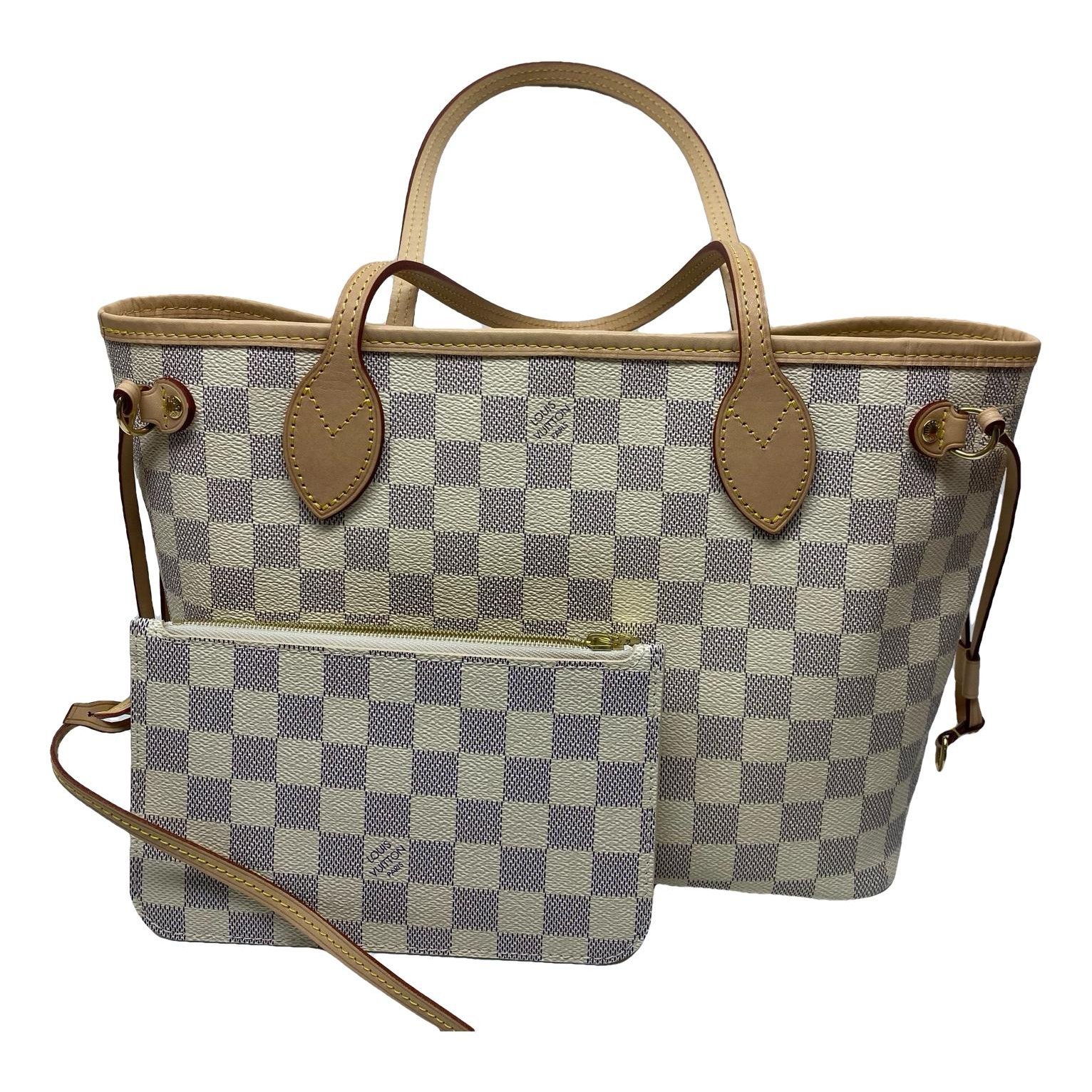 Neverfull leather tote