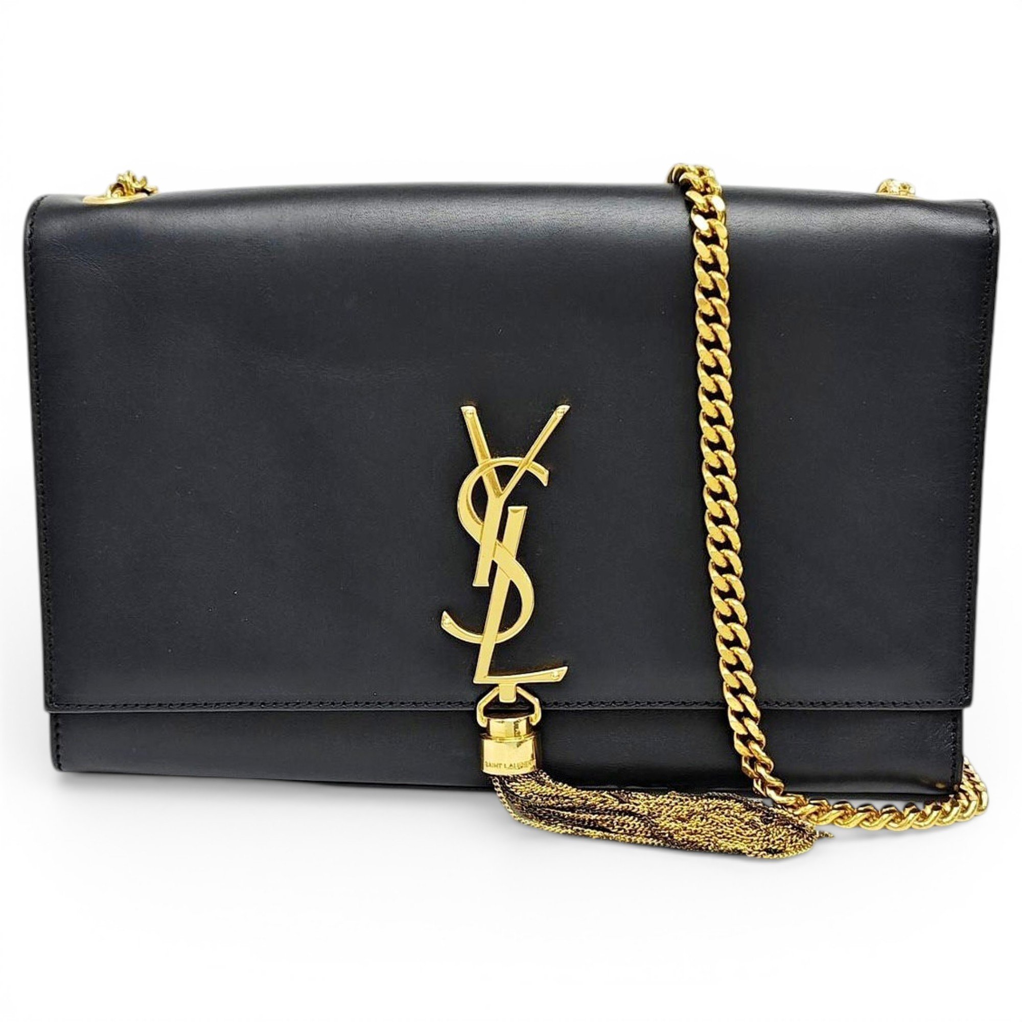 Pompom Kate leather crossbody bag