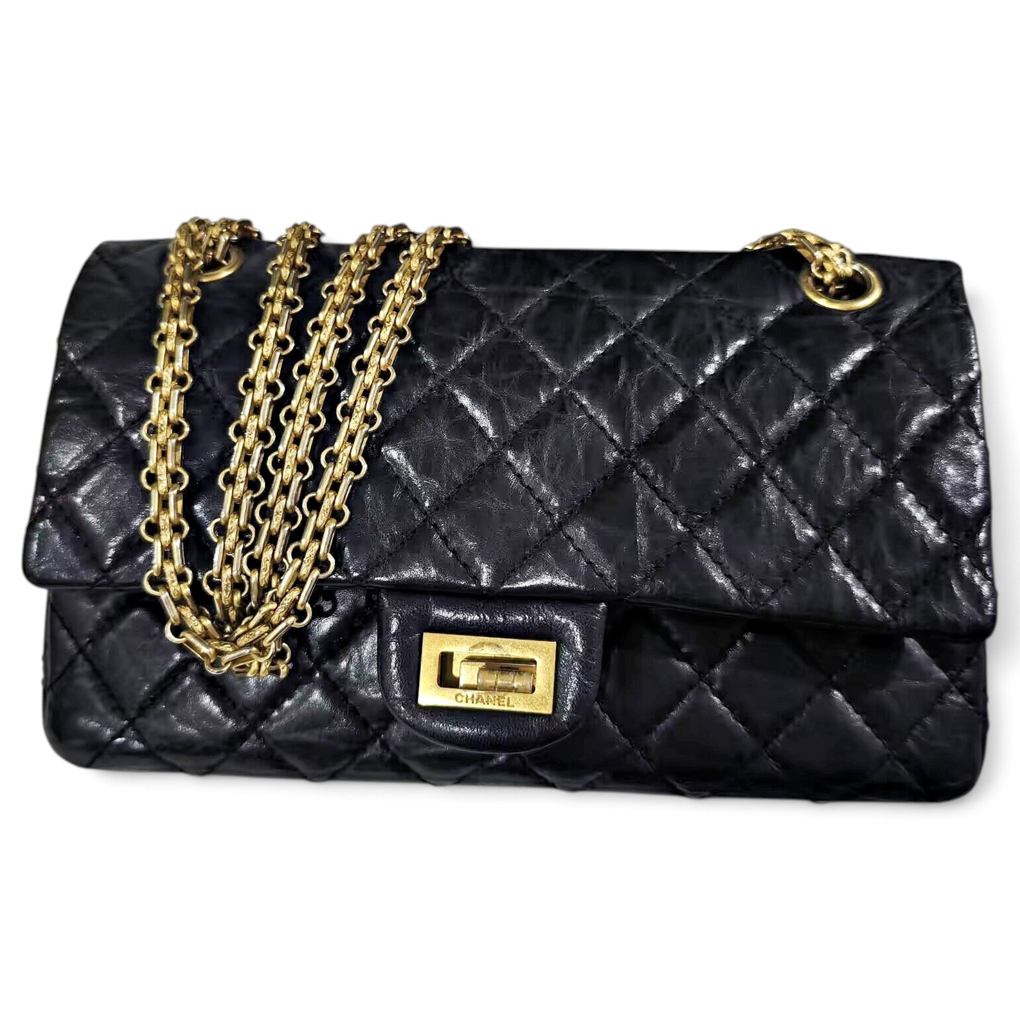 2.55 leather handbag