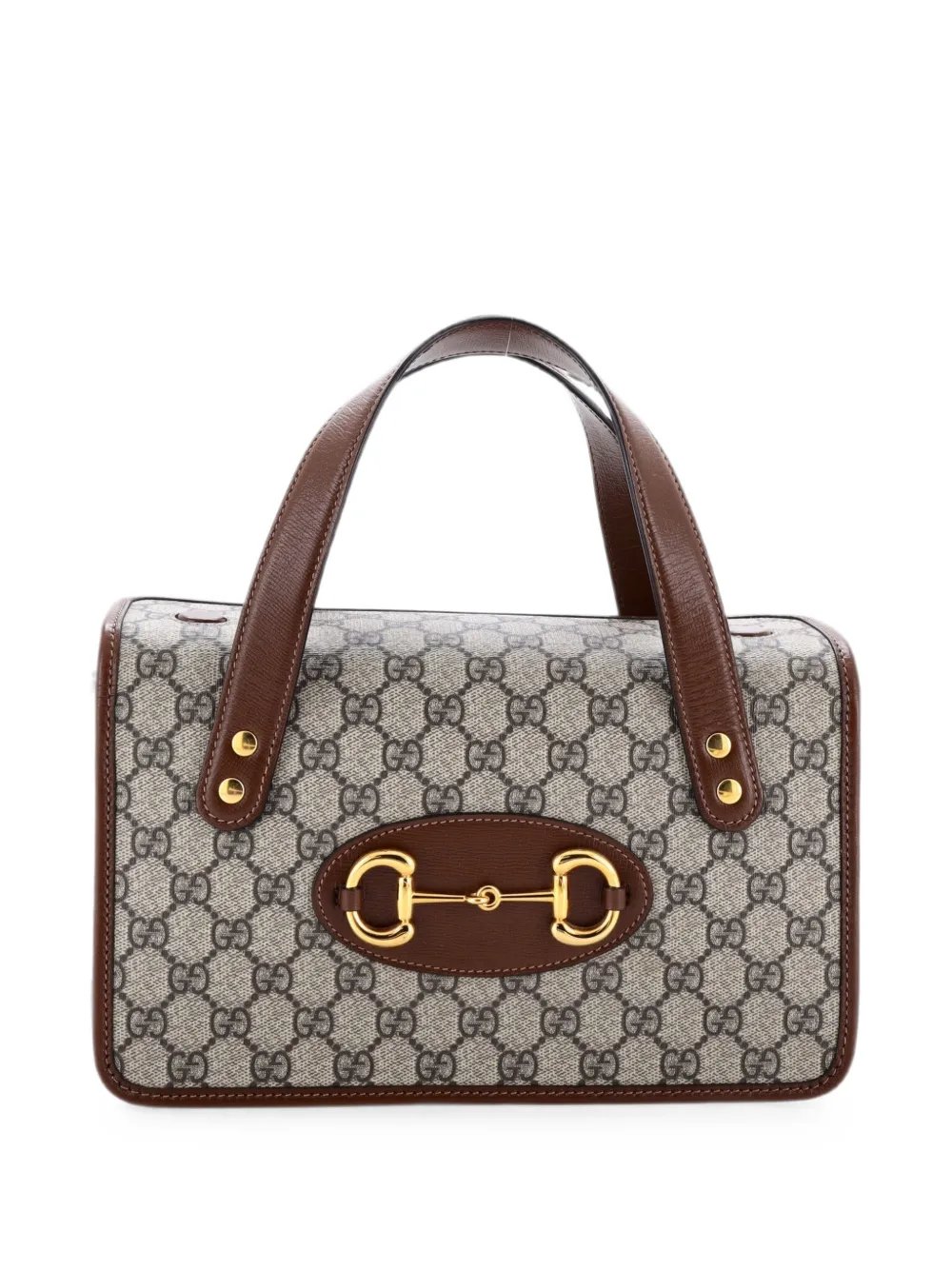 Horsebit 1955 Boston Bag GG Coated Canvas Small satchel